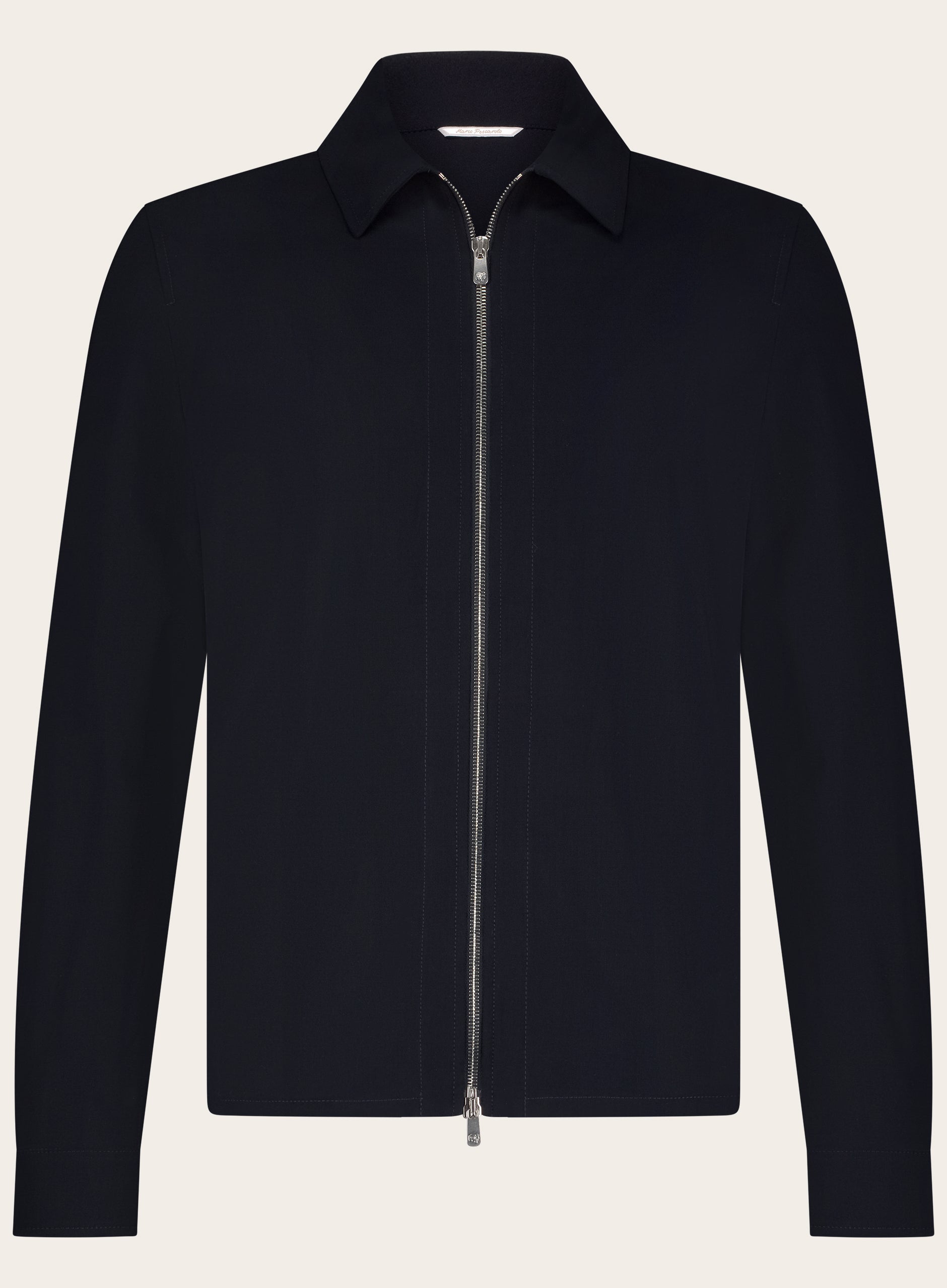 Overshirt van wol | BLUE NAVY