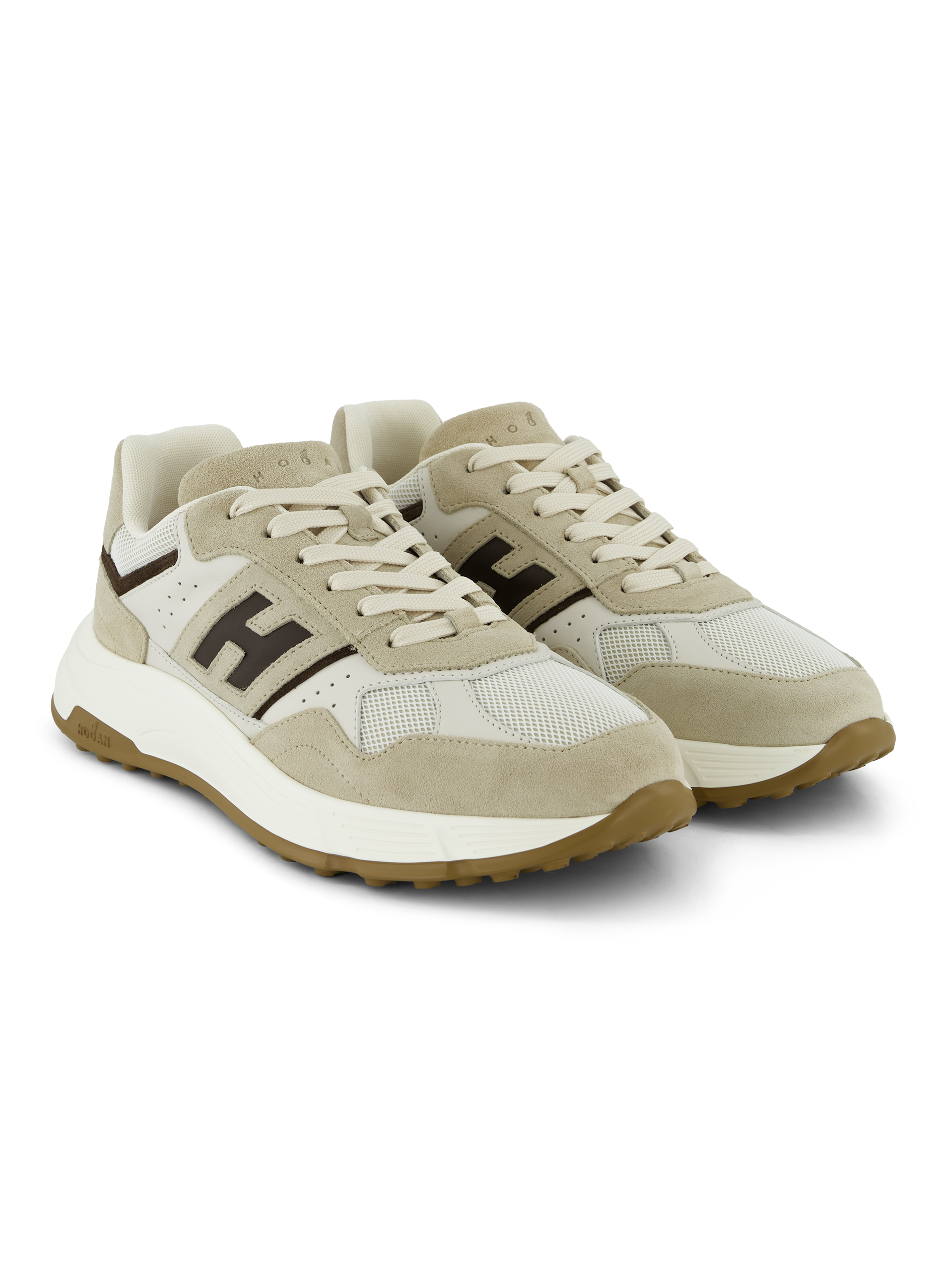 Hyperlight sneaker van suède | Beige
