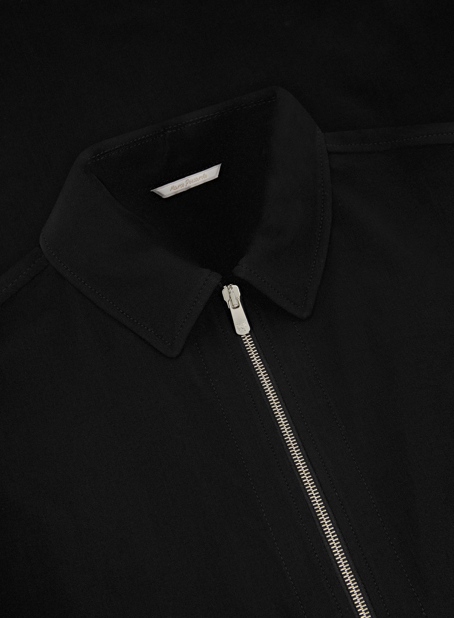 Overshirt van wol | FULL_WIDTH | Zwart