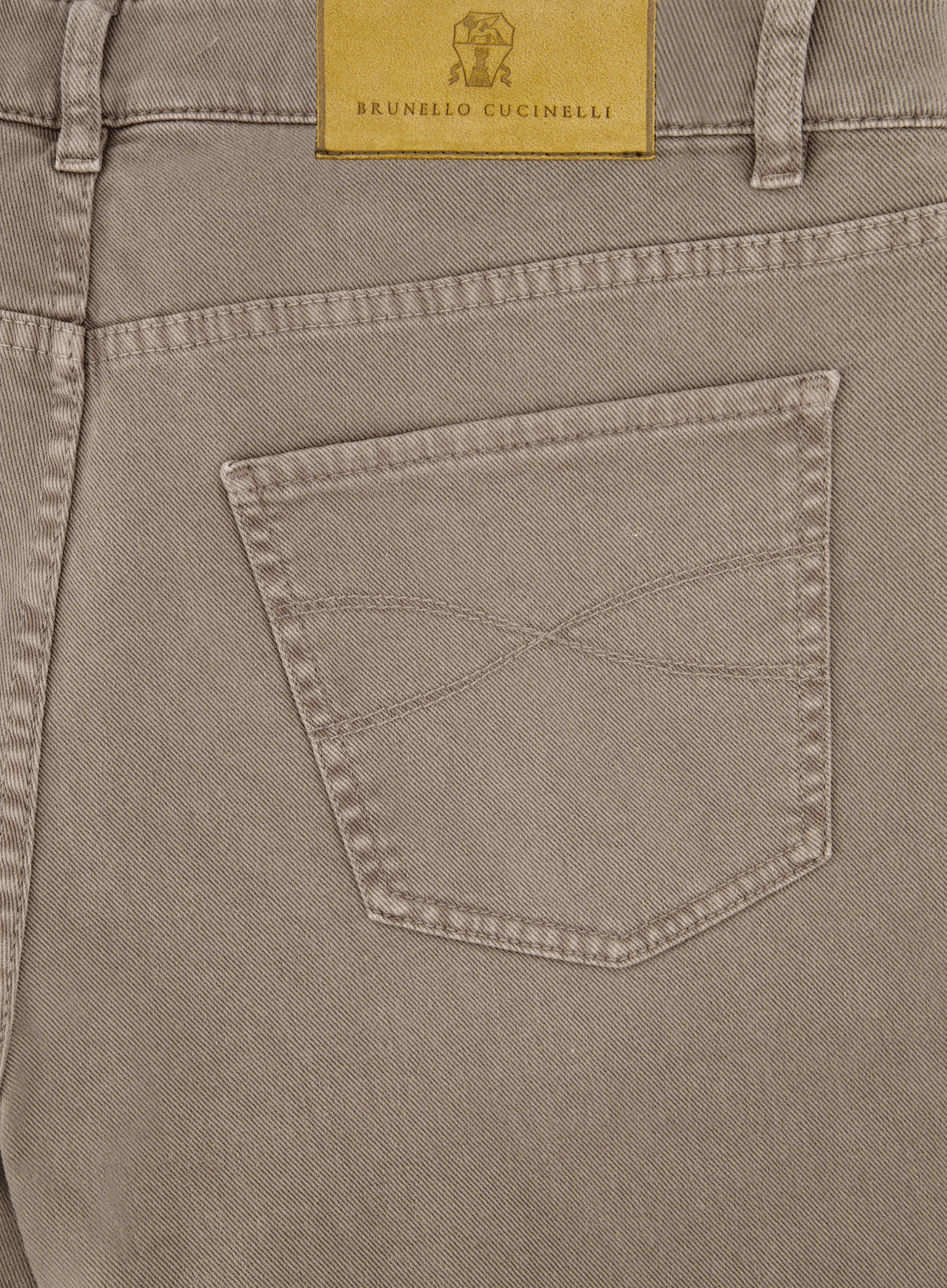 Pantalon van katoen | FULL_WIDTH | TAUPE