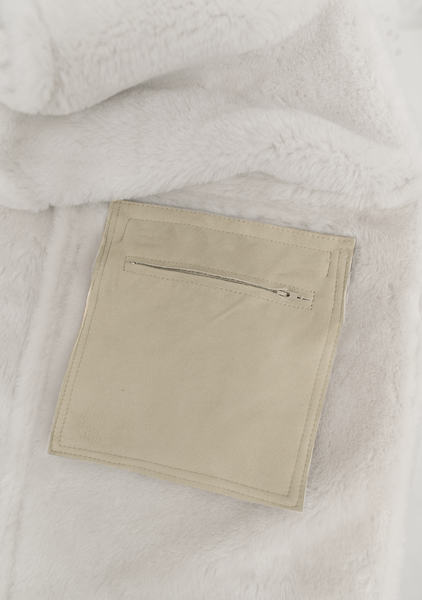 Shearling jas van suede | FULL_WIDTH | L.Beige