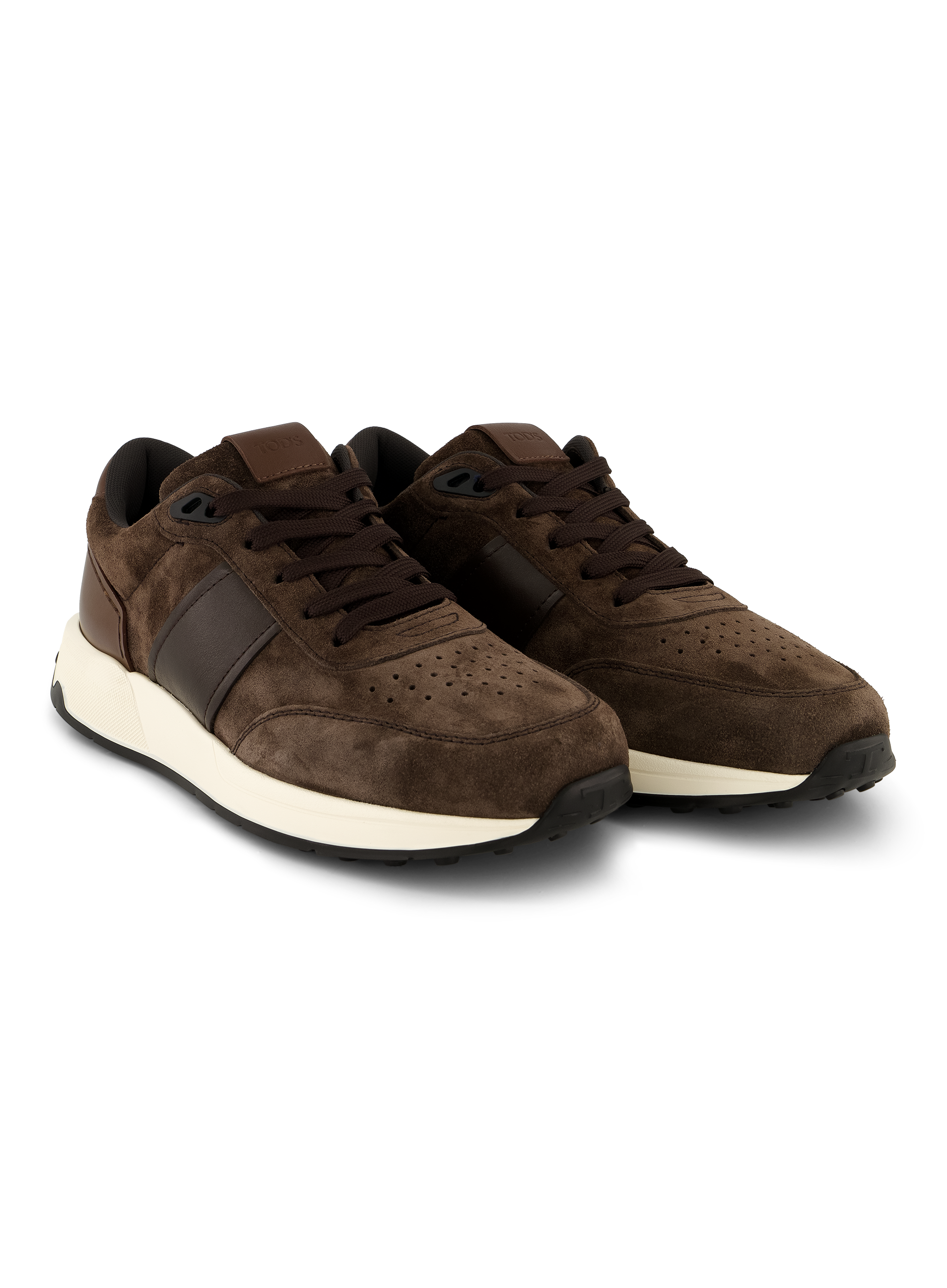 Sneakers van suède | D.Bruin