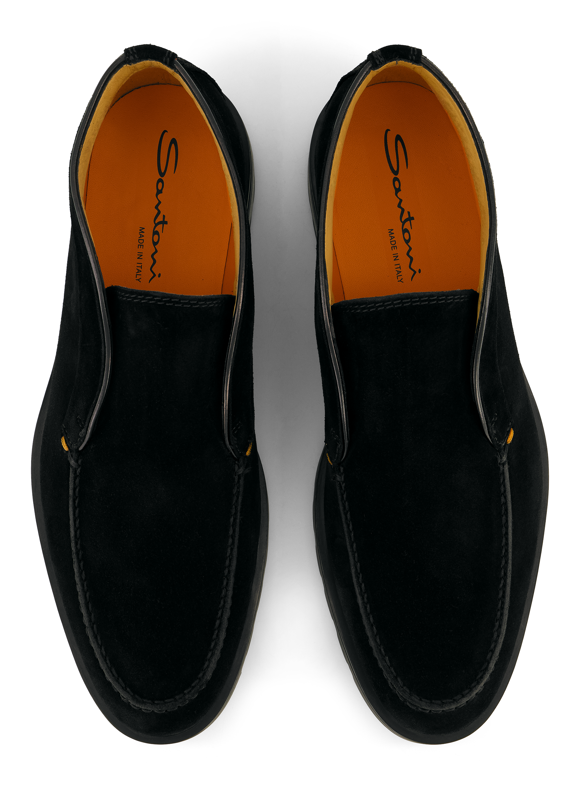 Detroit slip-on van suède | Zwart