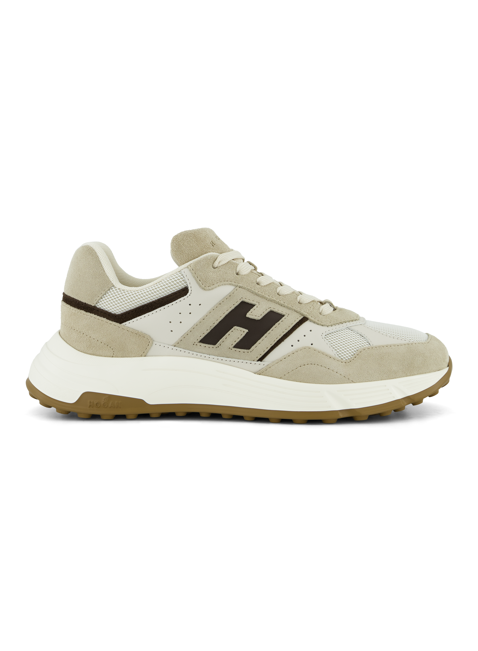 Hyperlight sneaker van suède | Beige