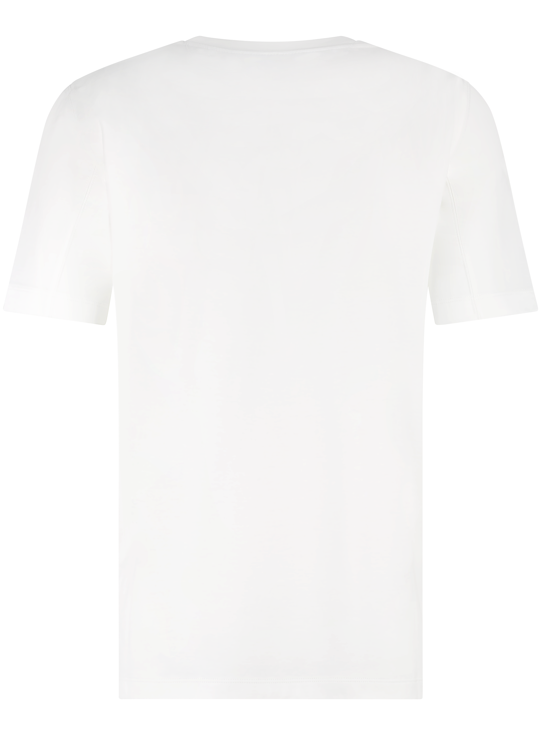 T-shirt van katoen | Wit