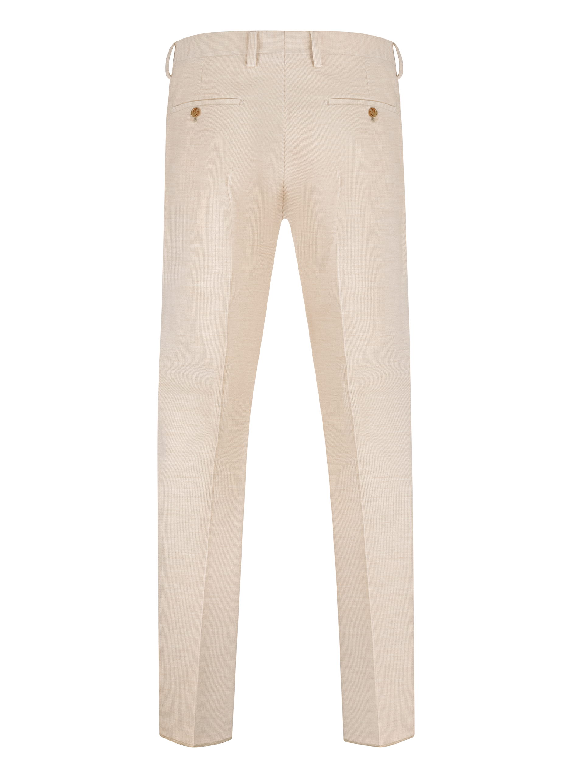 Pantalon van katoen | Beige