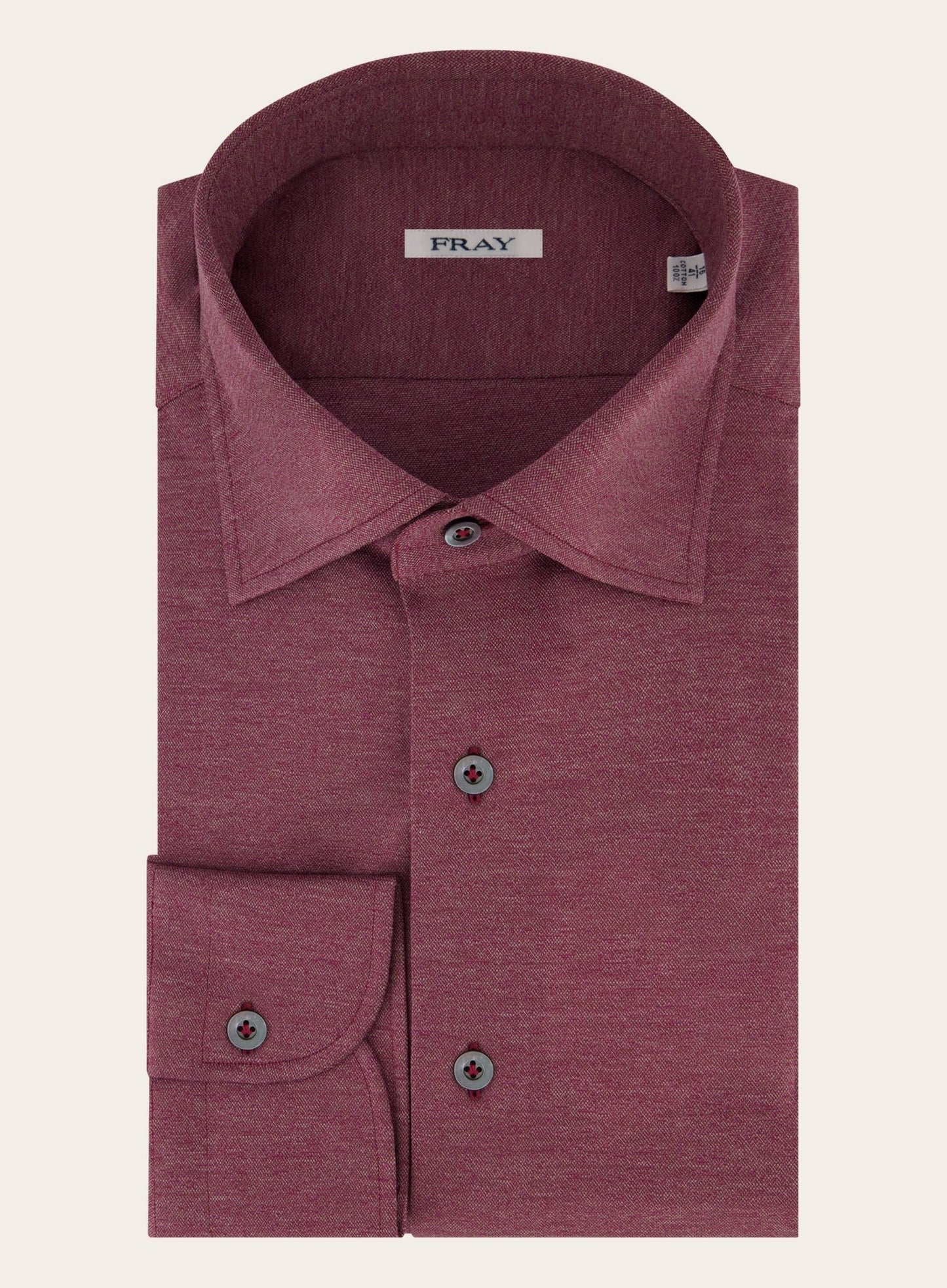 Gabriel shirt van katoen | Bordeaux