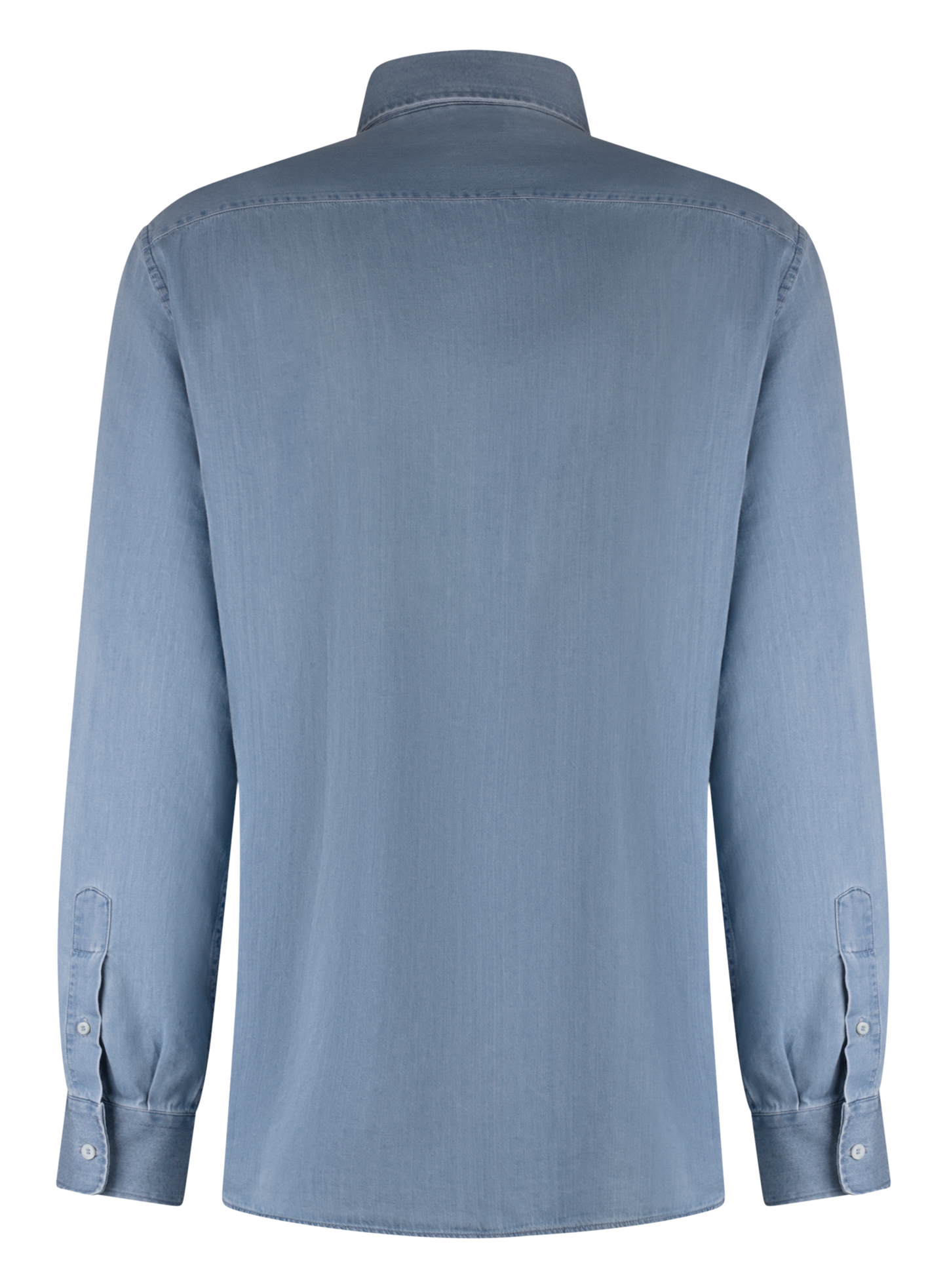 Shirt van katoen | LGHT BLUE DENIM