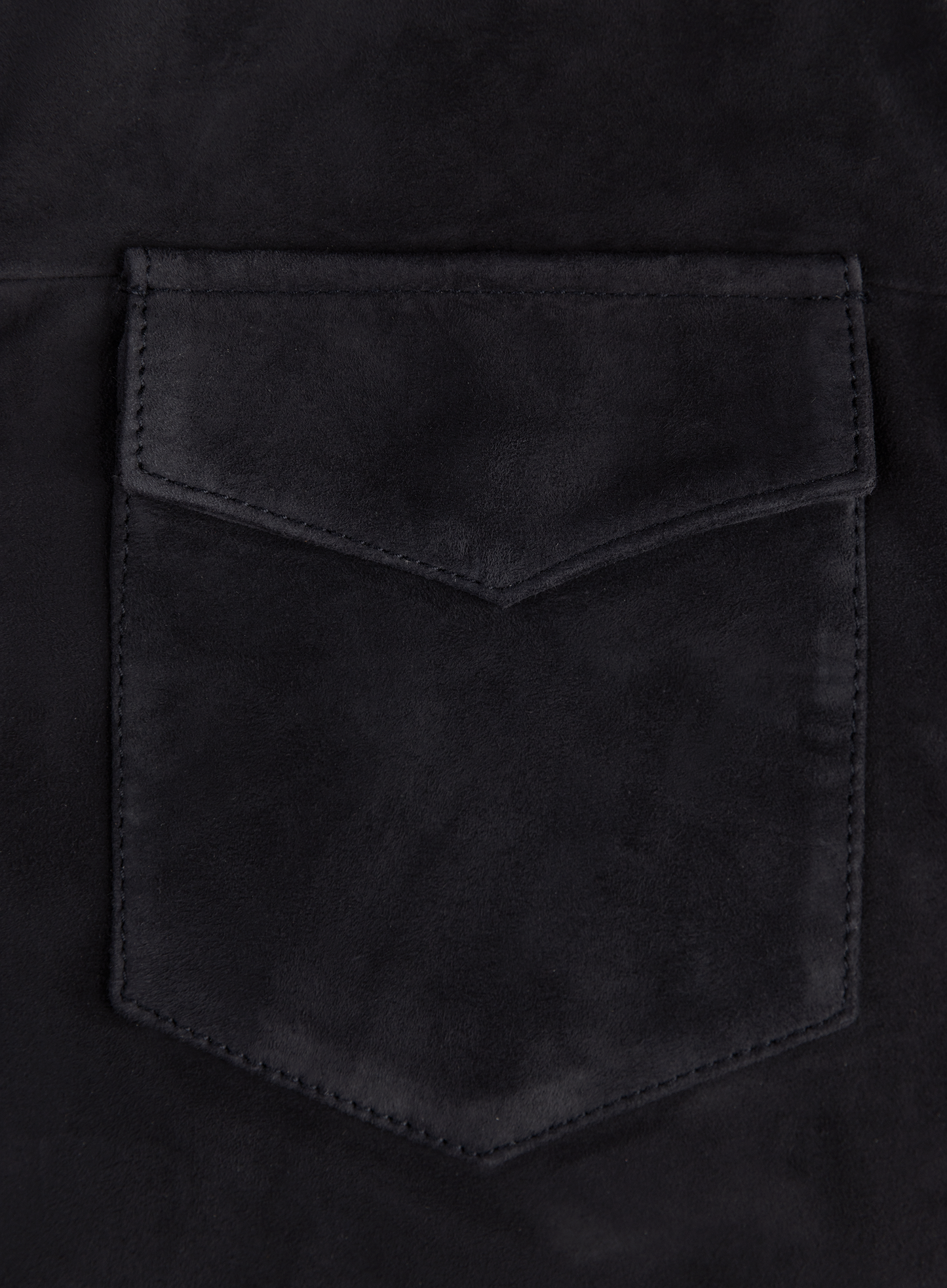 Robert overshirt van suède | FULL_WIDTH | BLUE NAVY
