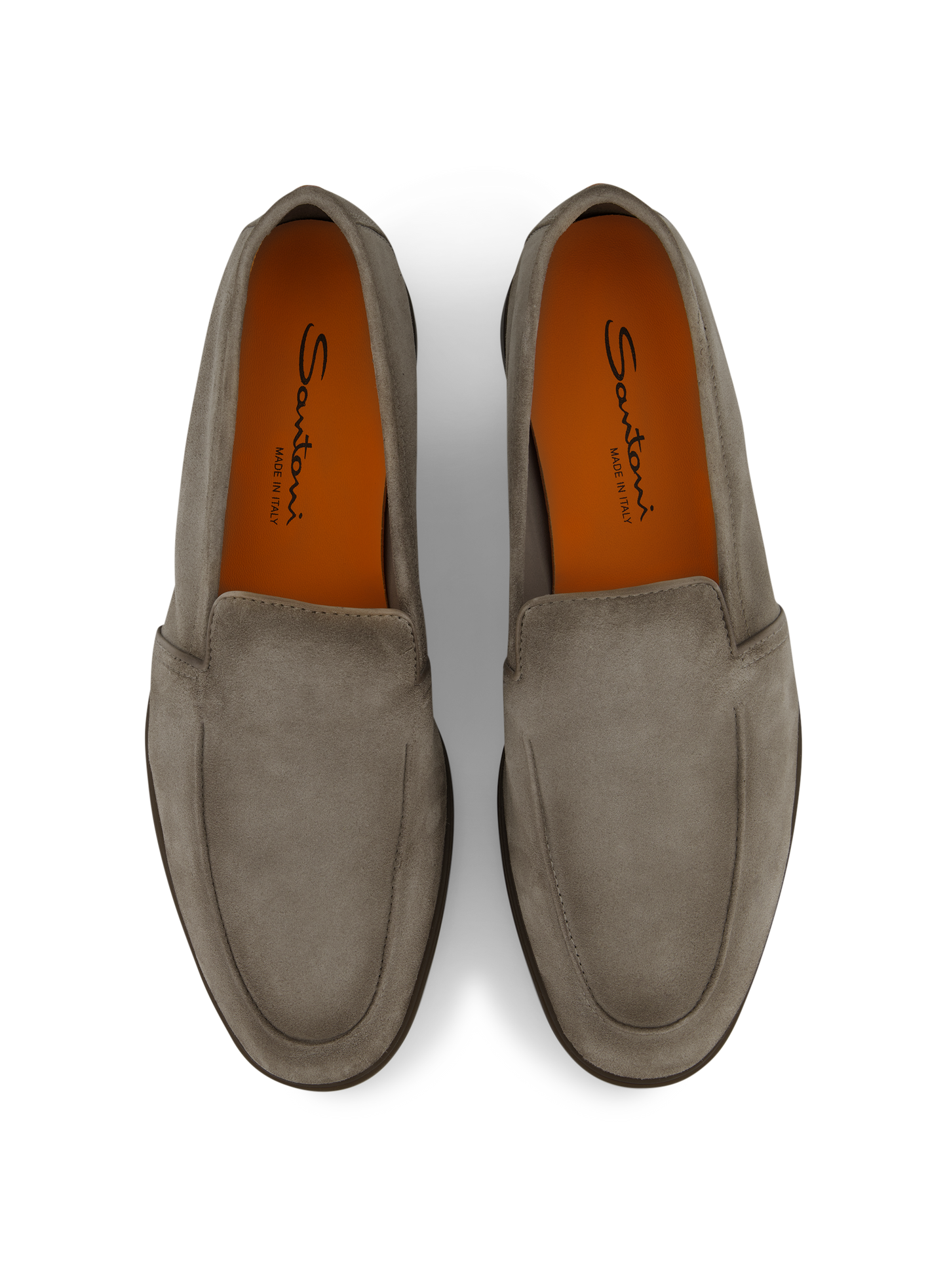 Loafers van suède | TAUPE