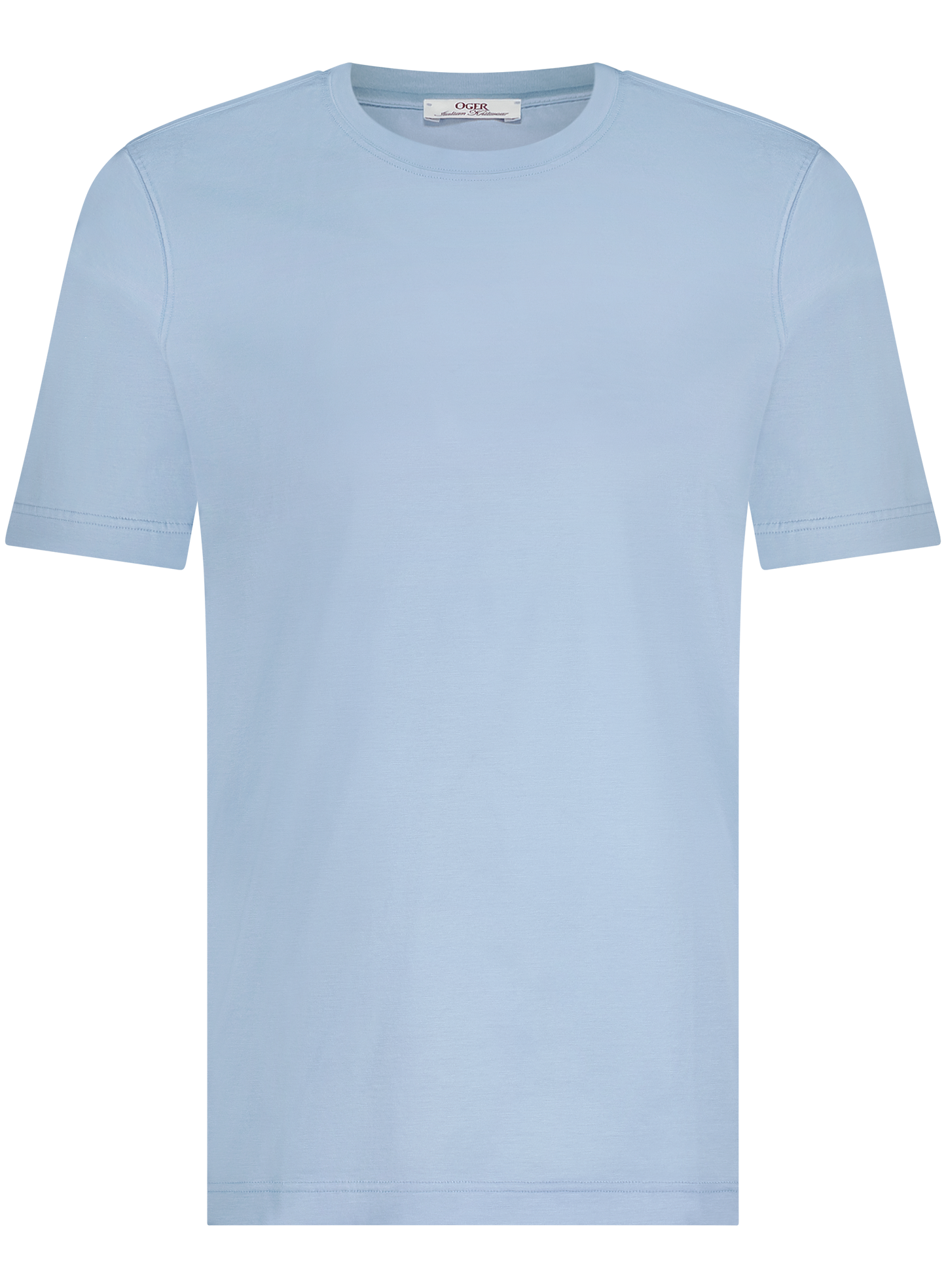 T-shirt van katoen | L.Blauw