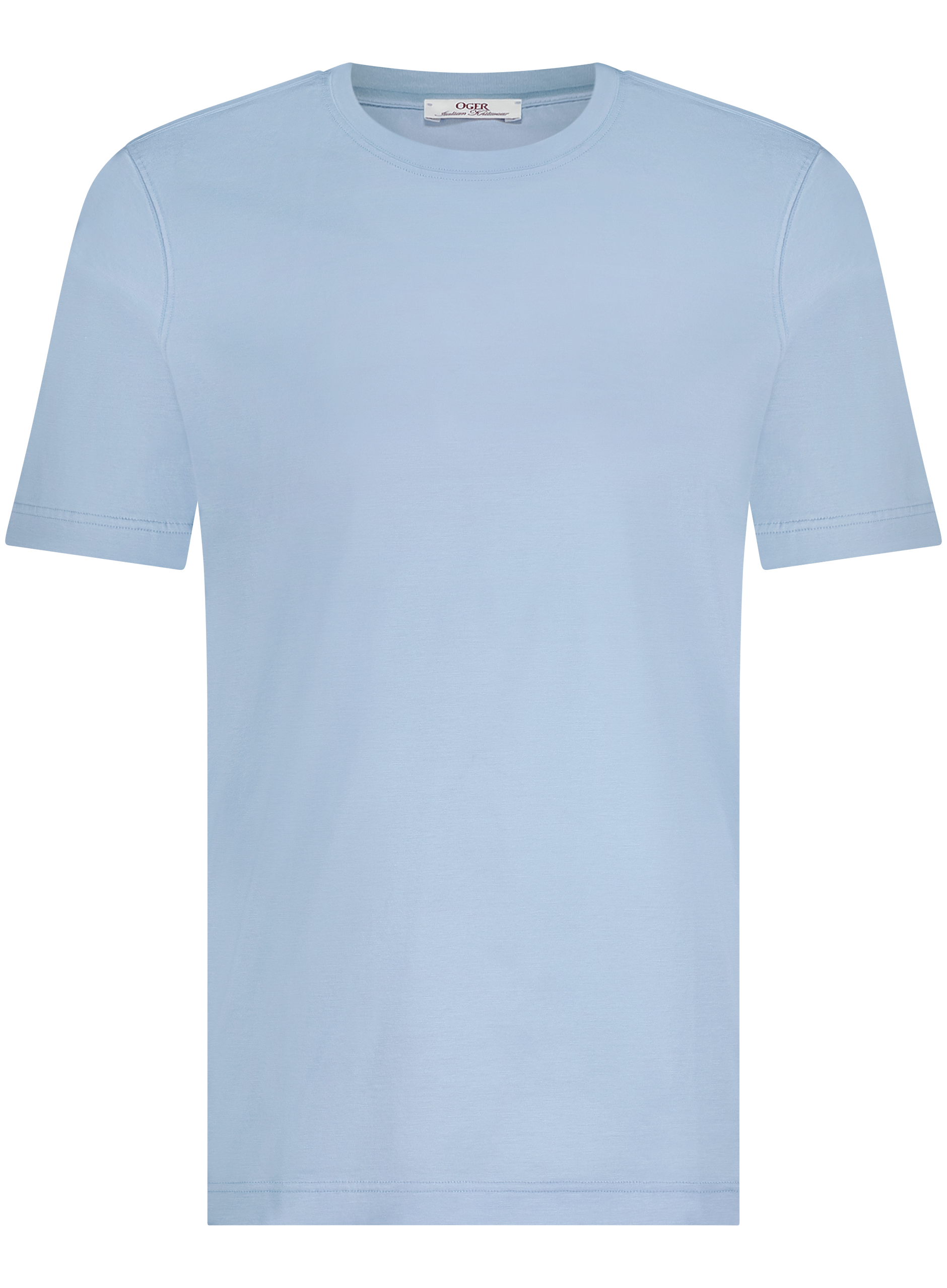 T-shirt van katoen | L.Blauw