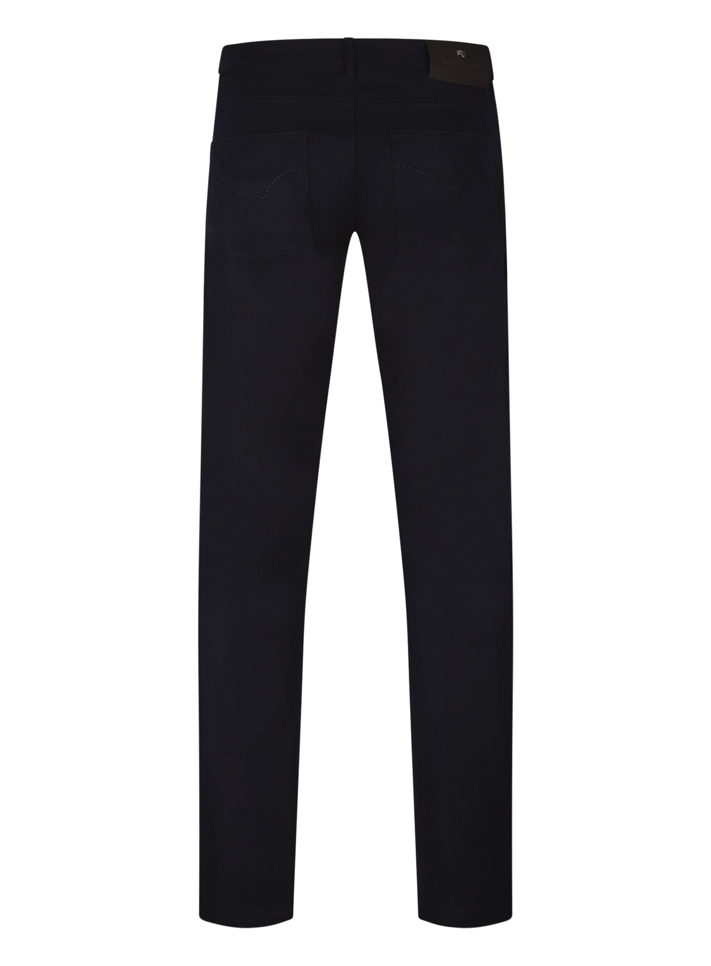 5-pocket broek van cashmere | BLUE NAVY