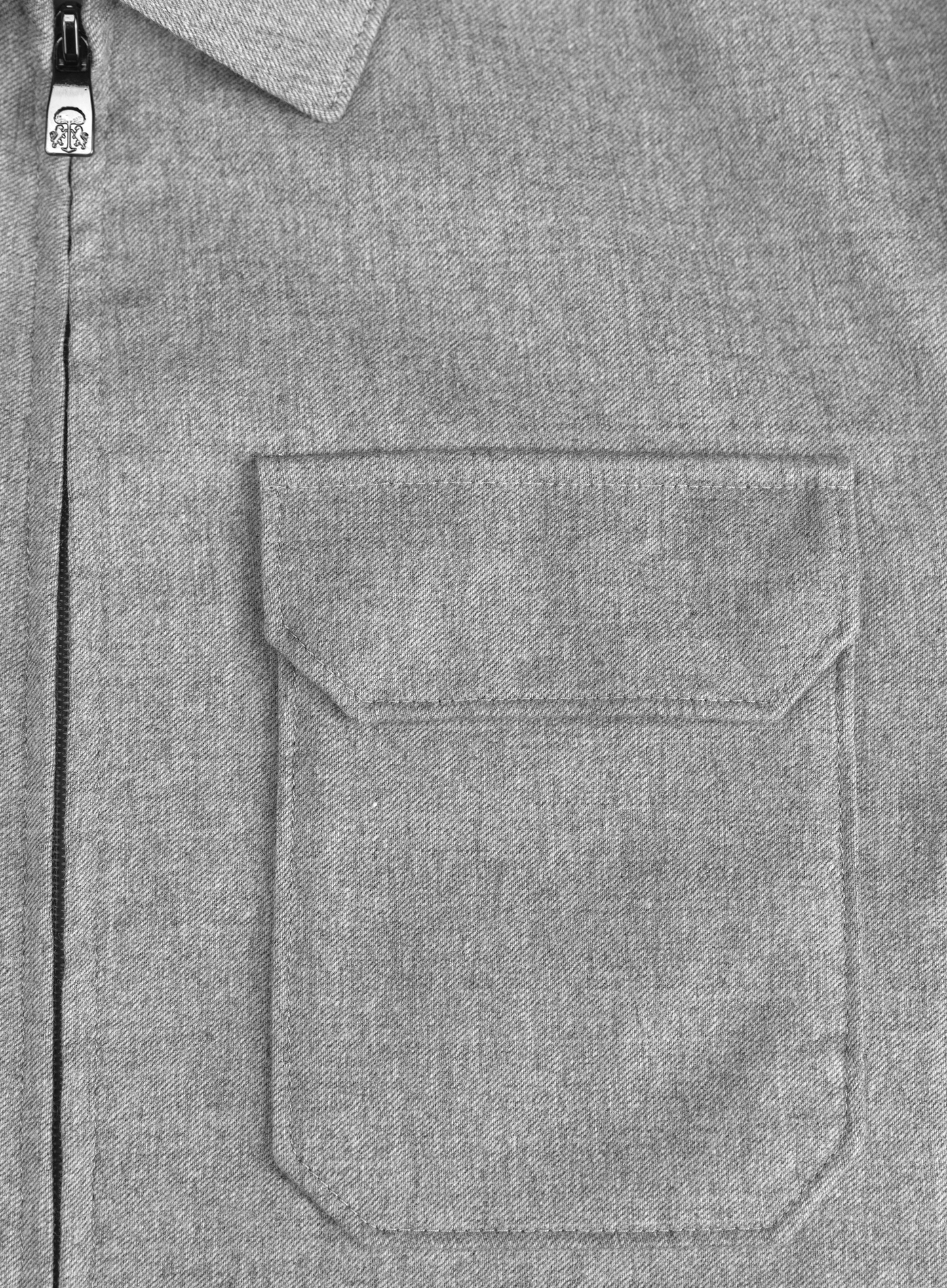 Overshirt van wol en cashmere | FULL_WIDTH | L.Grijs