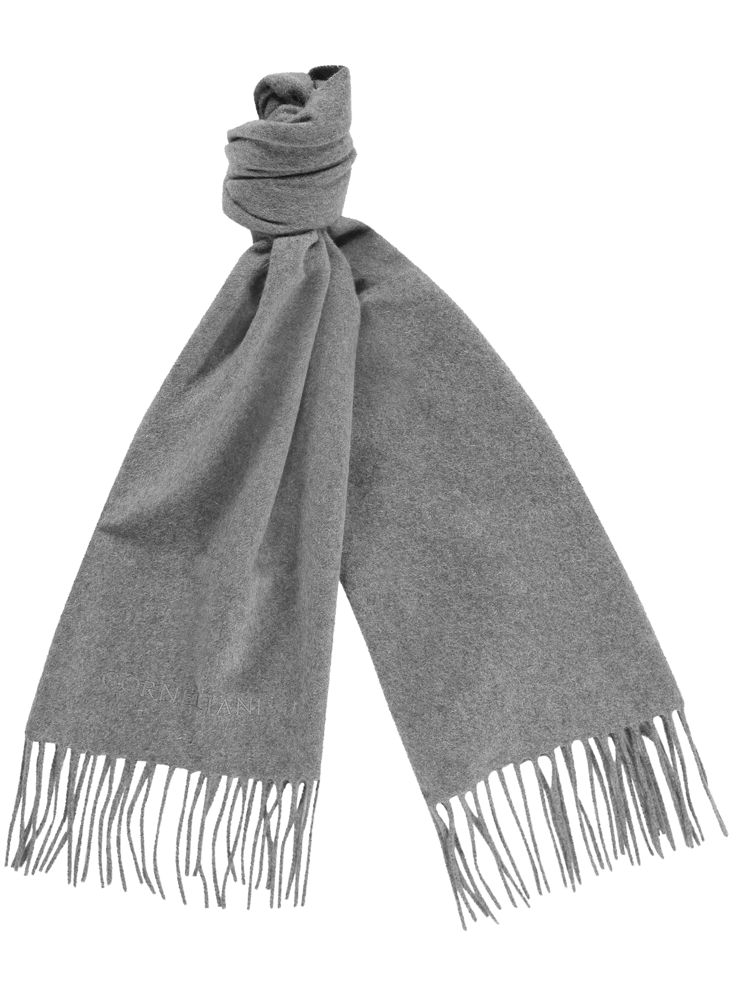 Shawl van cashmere | Grijs