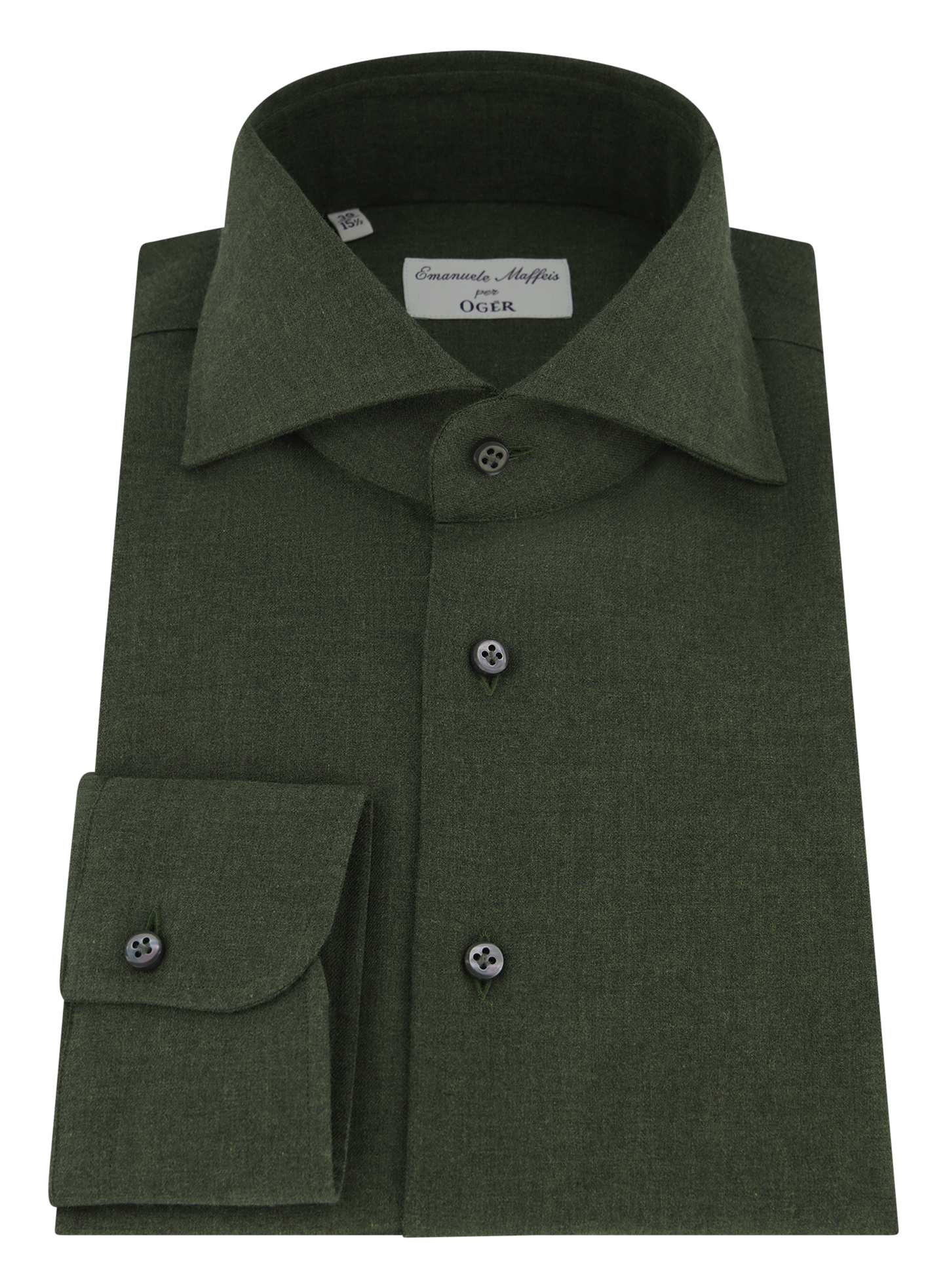 Shirt van katoen | Groen