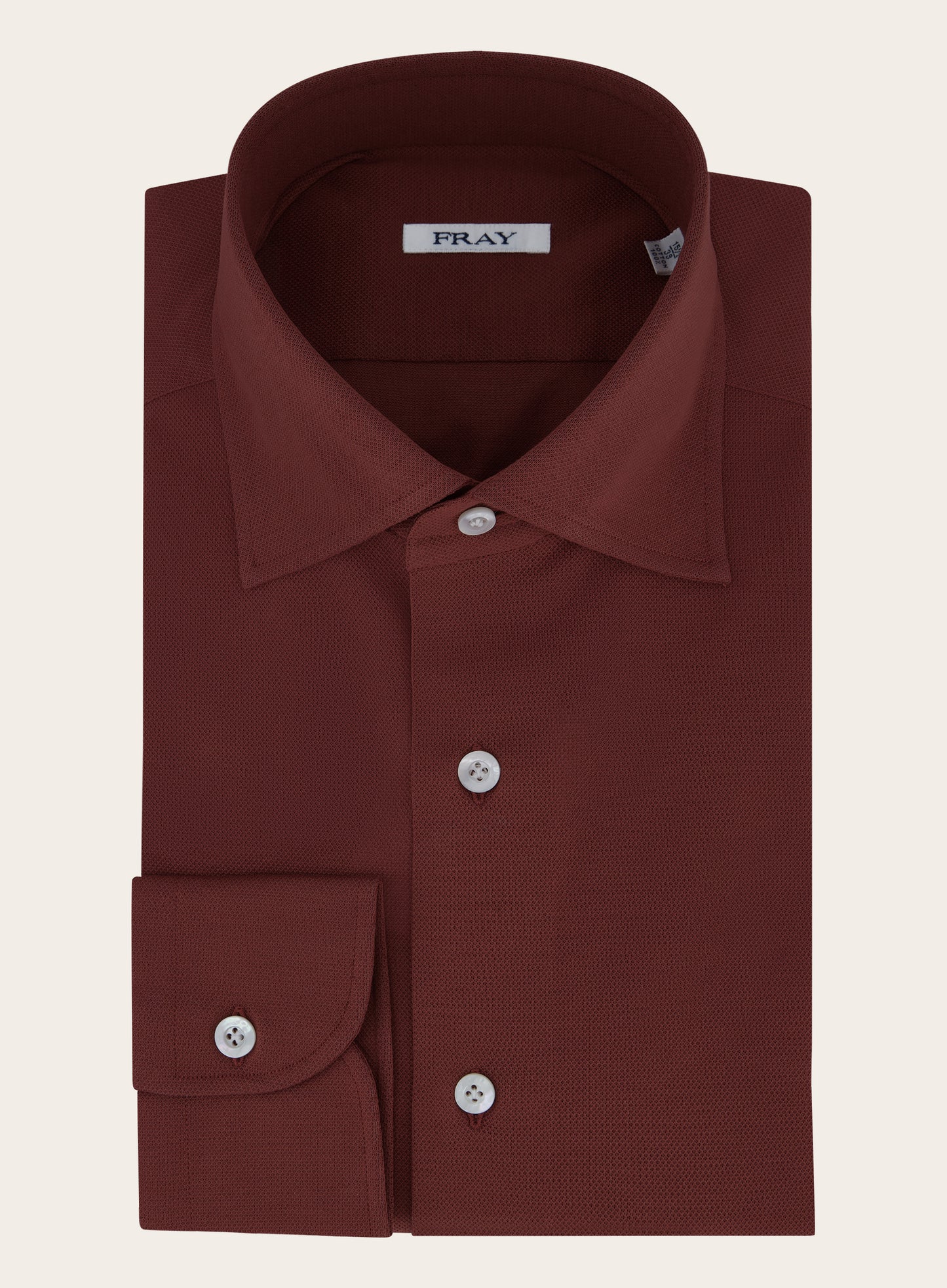Gabriel shirt van katoen | Roest