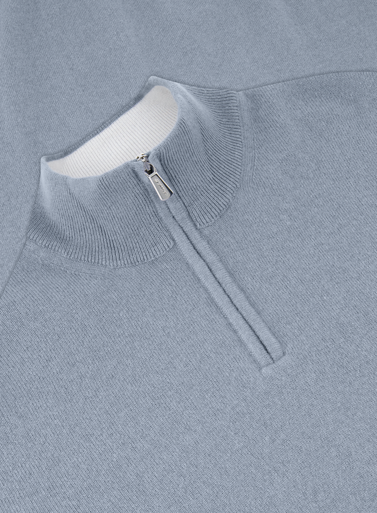 Half-zip trui van cashmere | FULL_WIDTH | L.Blauw