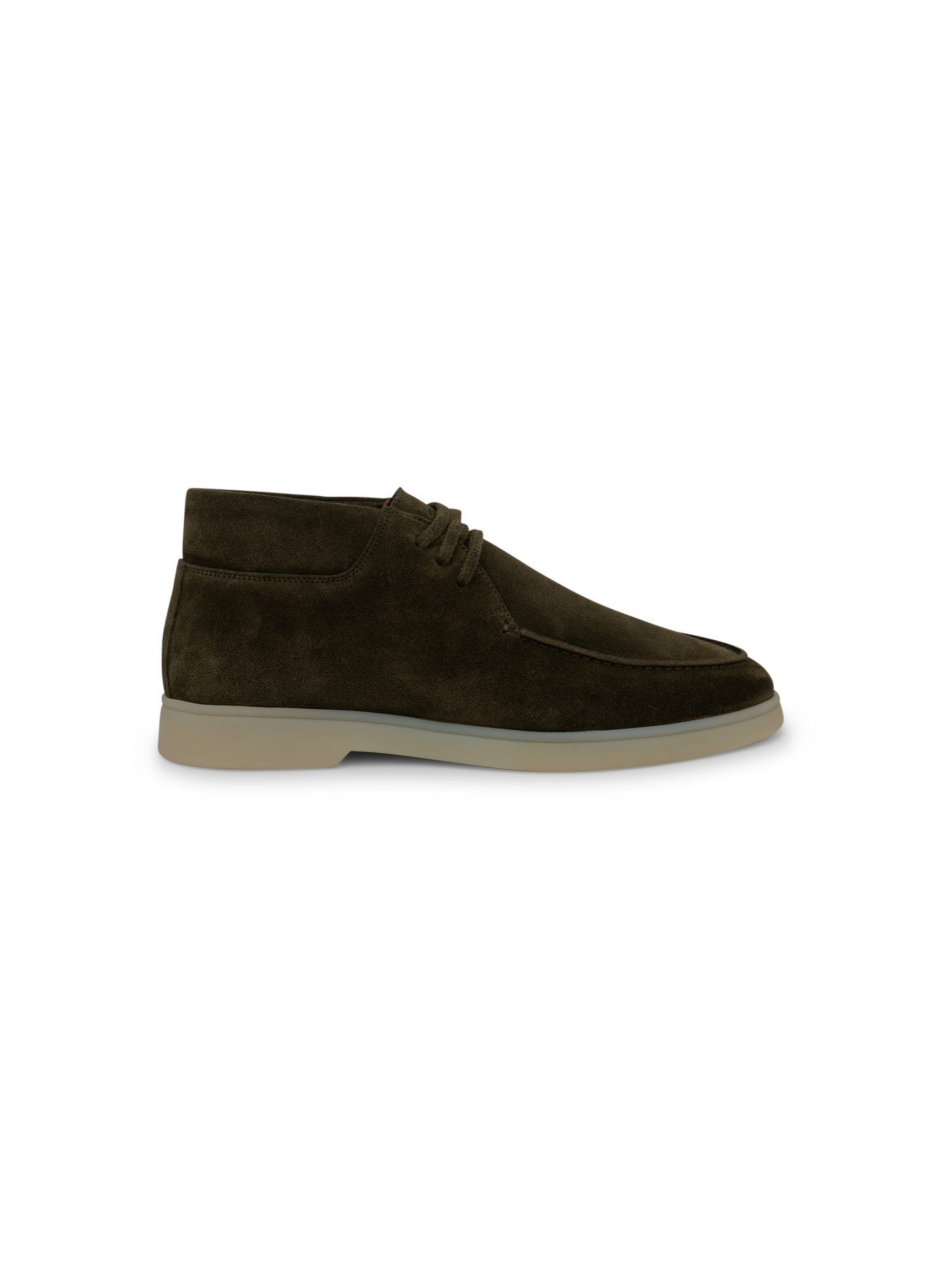 Dessert boots van suède | Groen