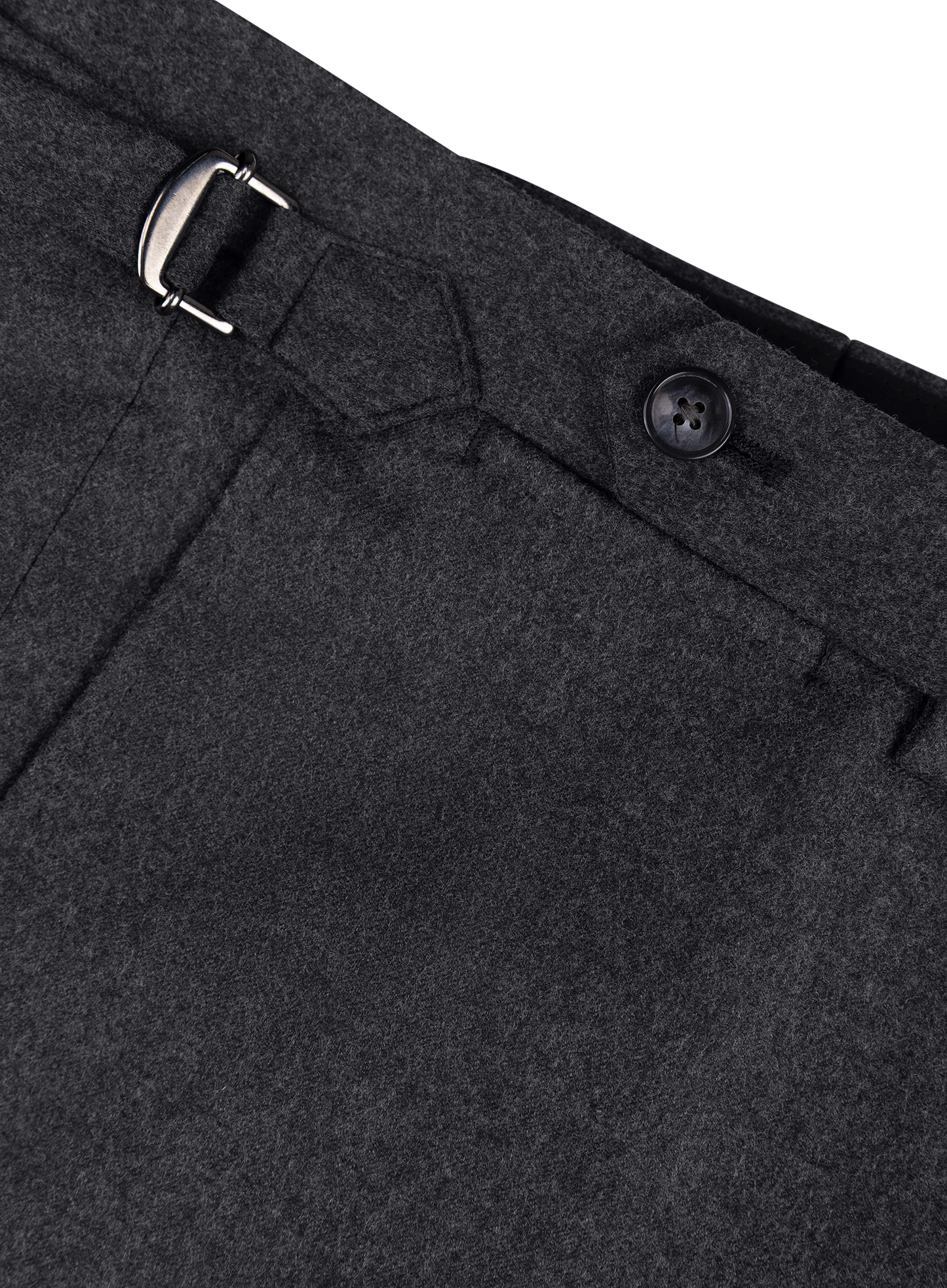 Pantalon van wol | FULL_WIDTH | Antraciet