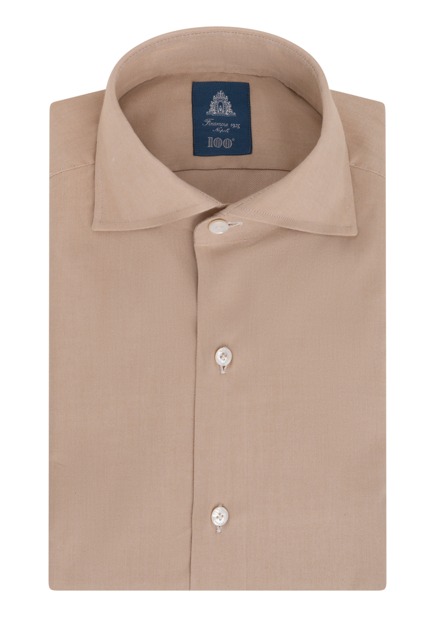 Napoli shirt van katoen | Beige
