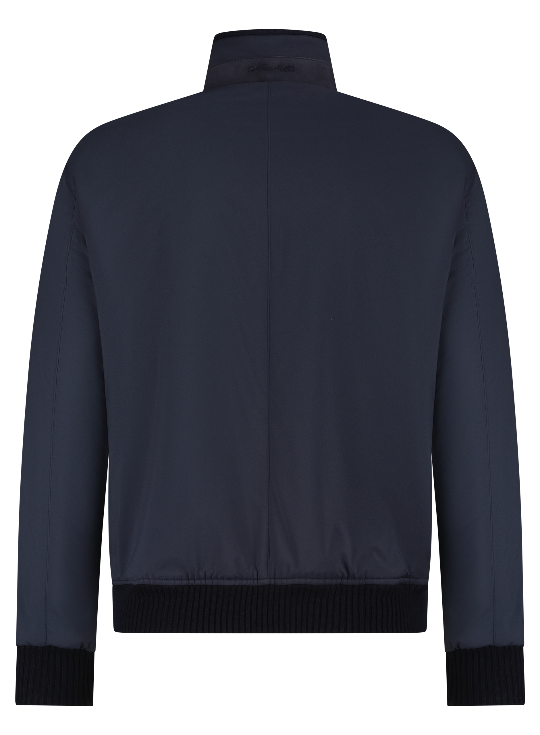 Waterafstotend jack van cashmere | BLUE NAVY