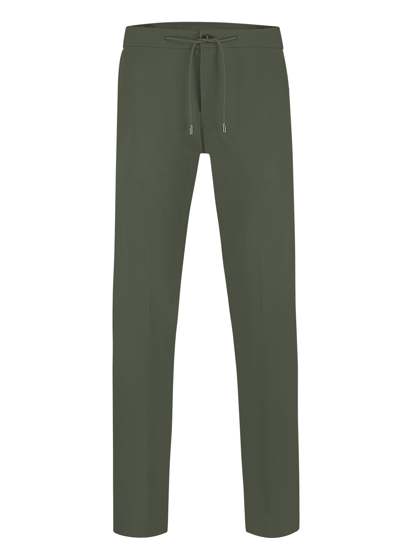 Jog pantalon met stretch | Groen