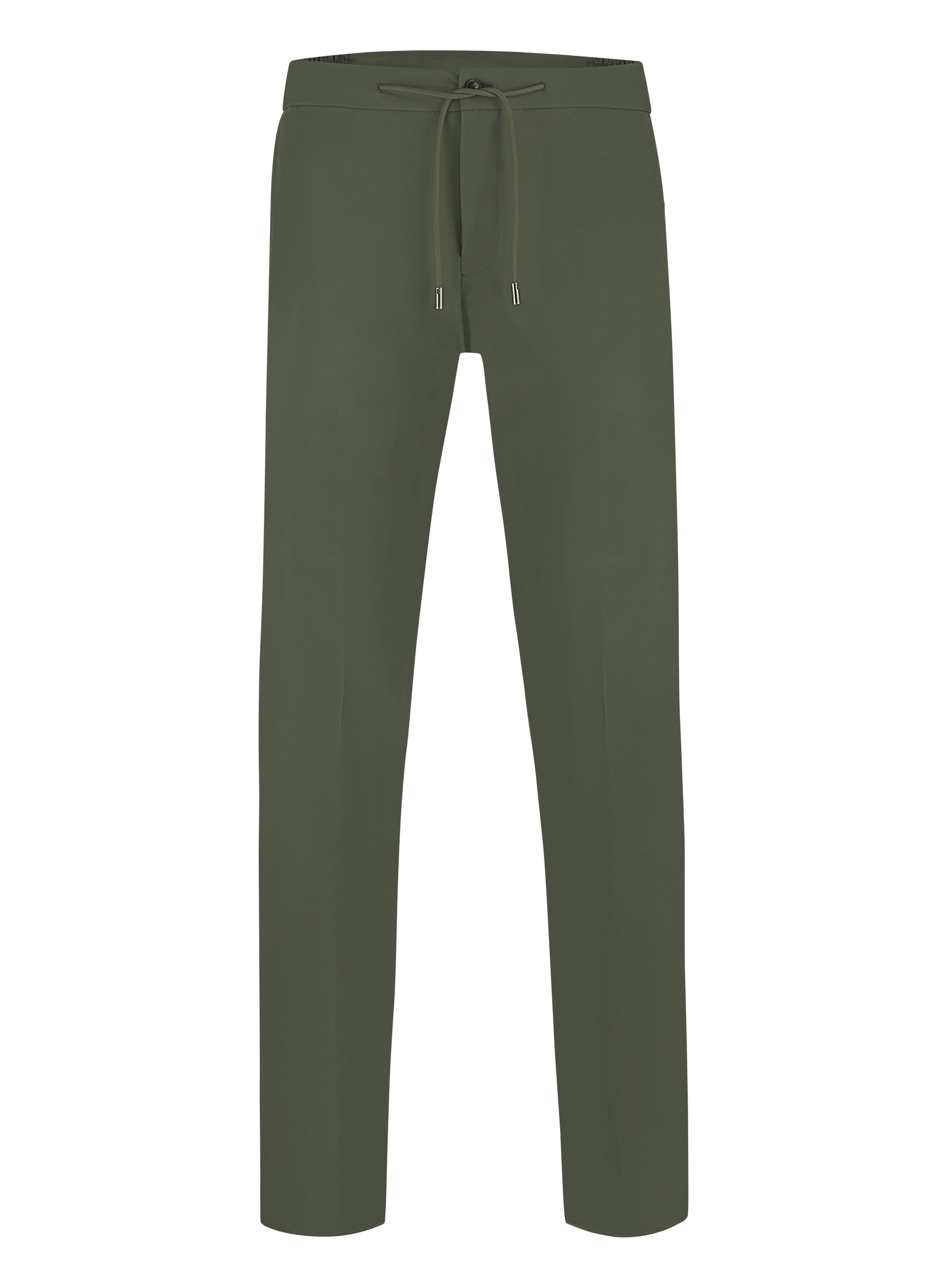 Jog pantalon met stretch | Groen