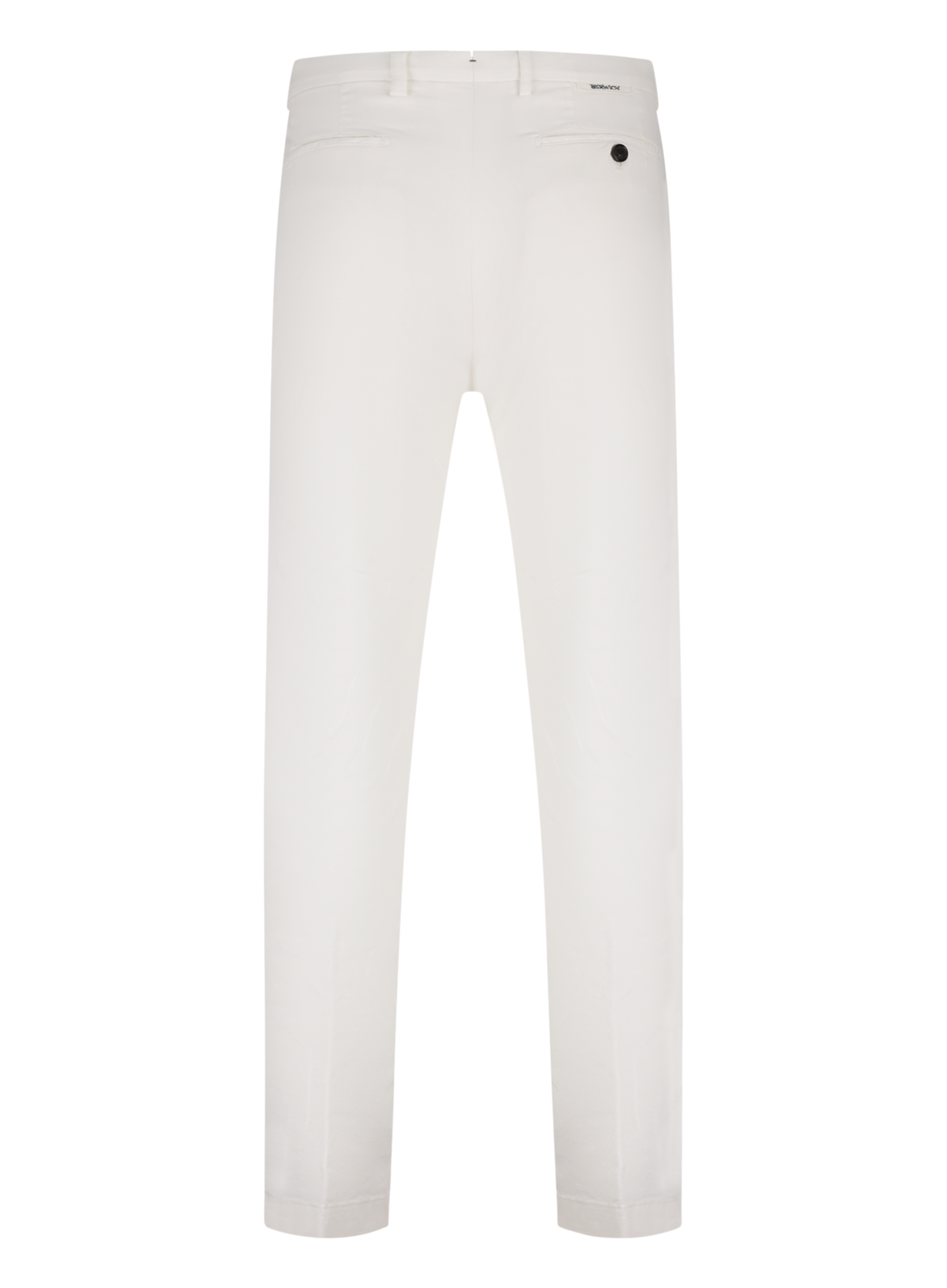 Pantalon van katoen en lycocell | Wit