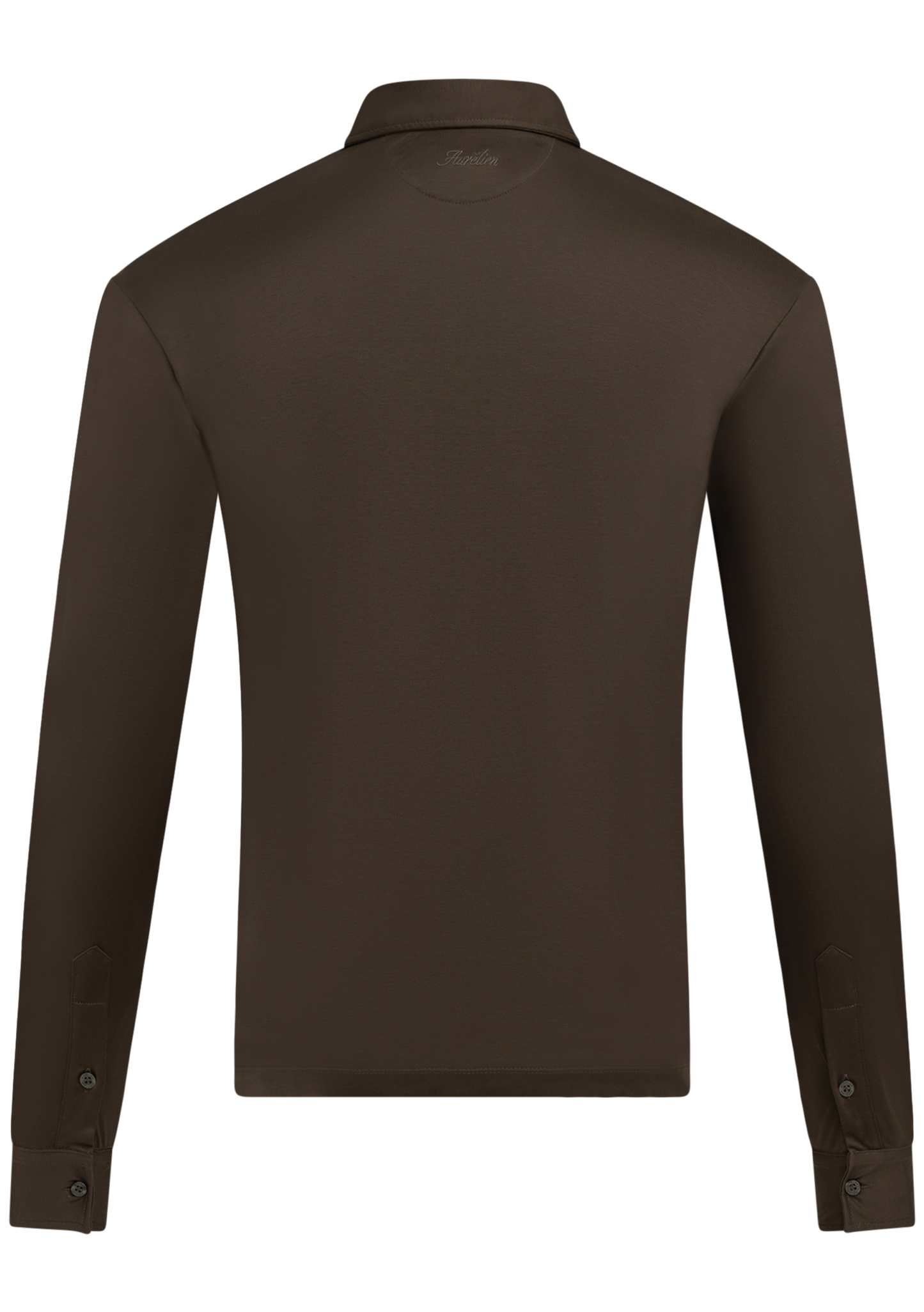 Katoenen polo | TAUPE