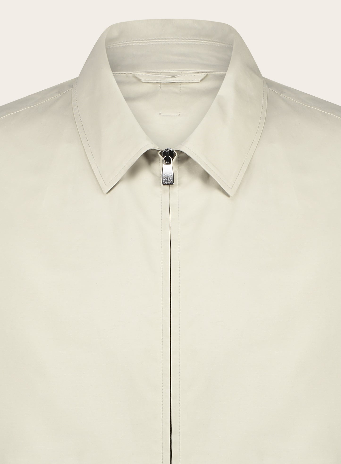 Jack met puntkraag | Beige