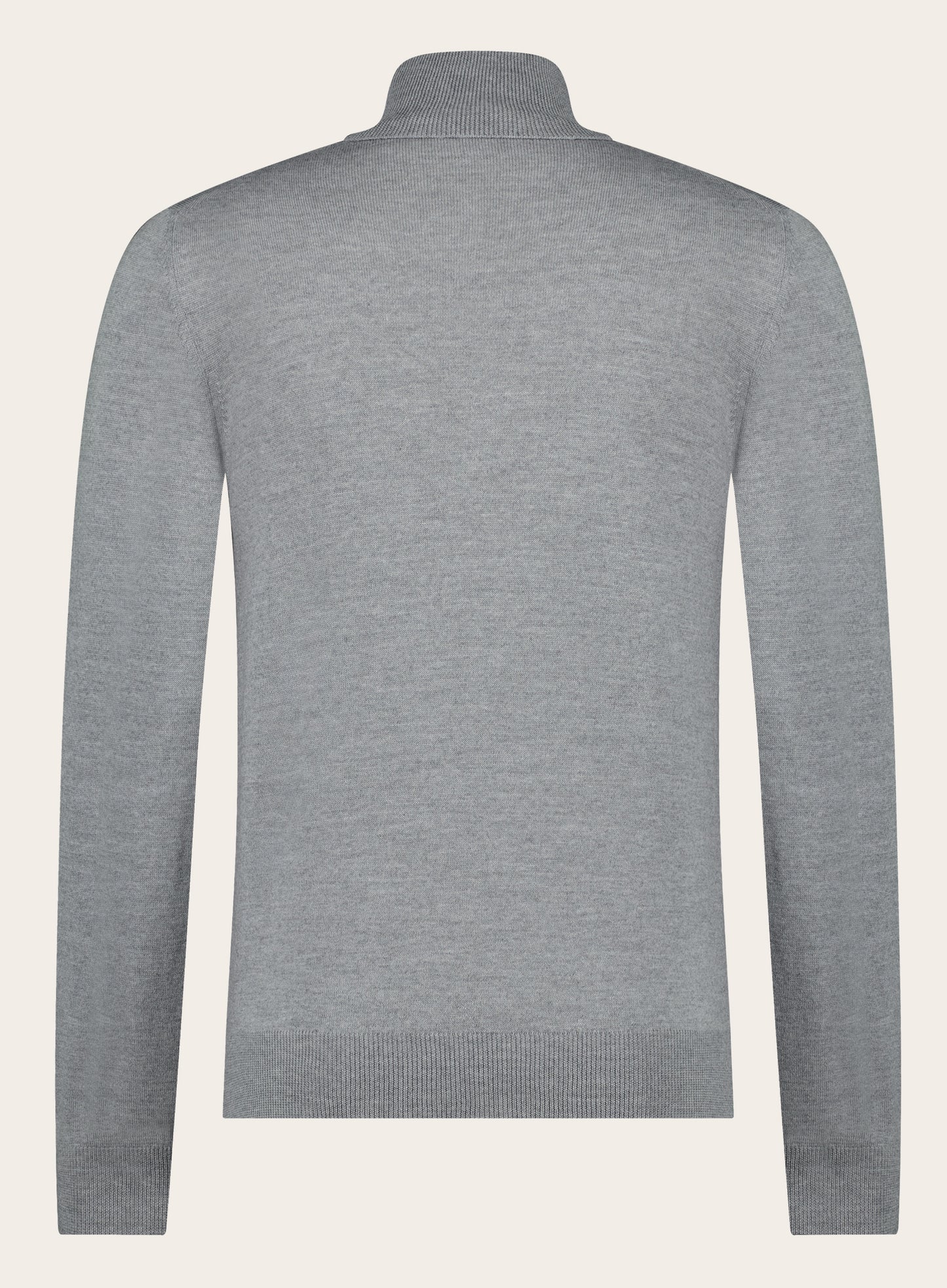Slim-fit coltrui van wol | L.Grijs