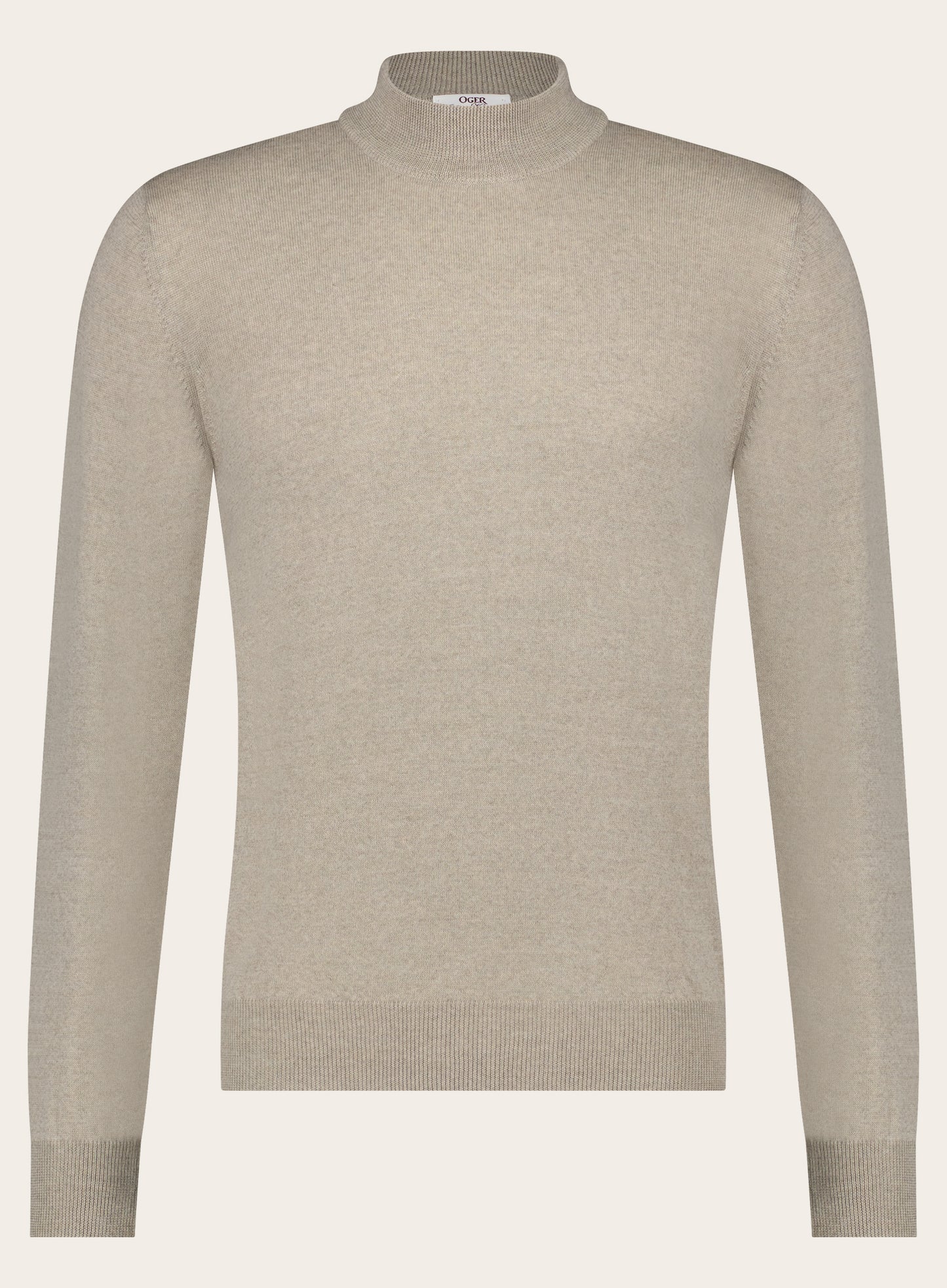 Slim-fit duvet van wol | L.BEIGE