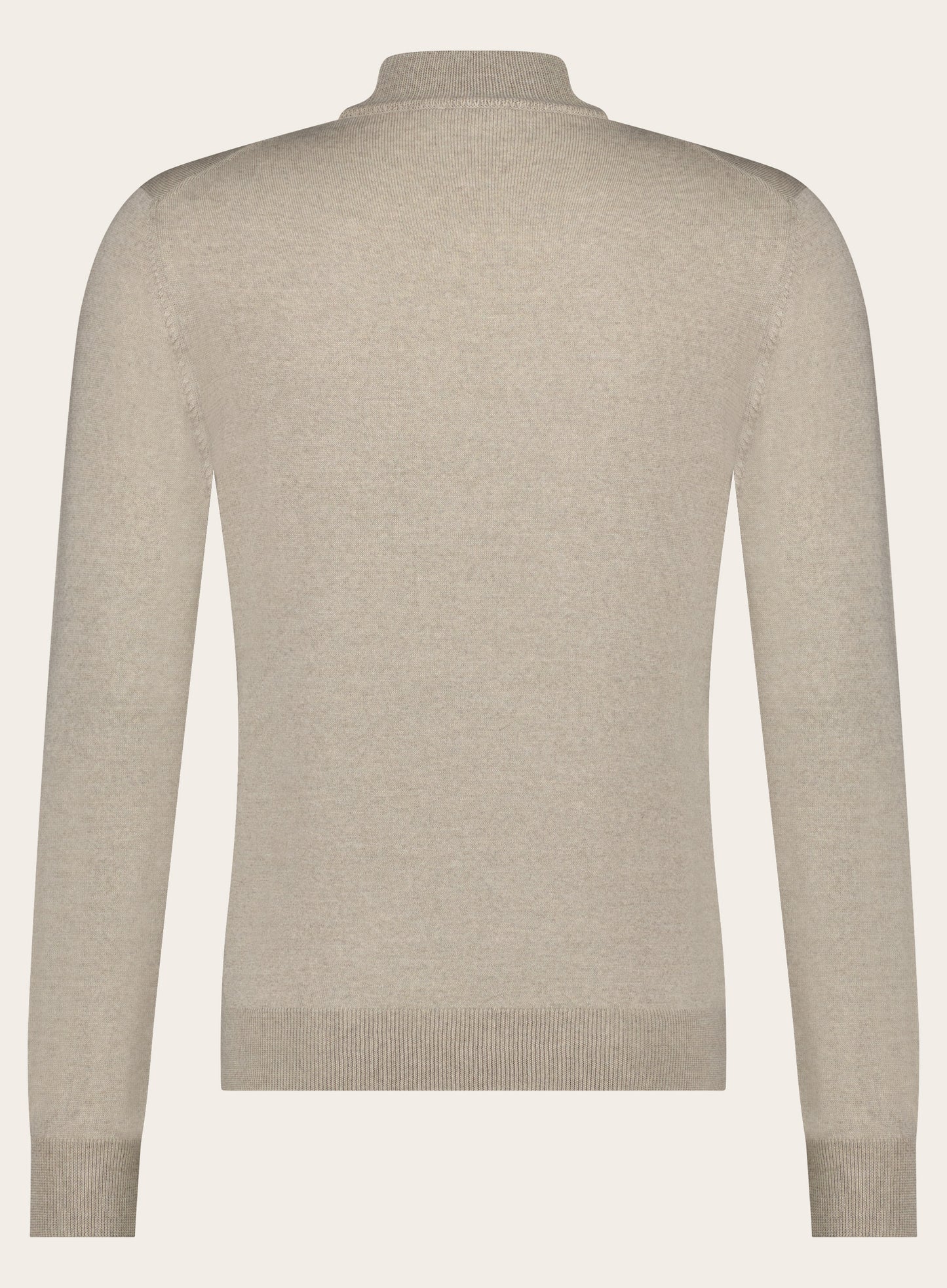 Slim-fit duvet van wol | L.BEIGE