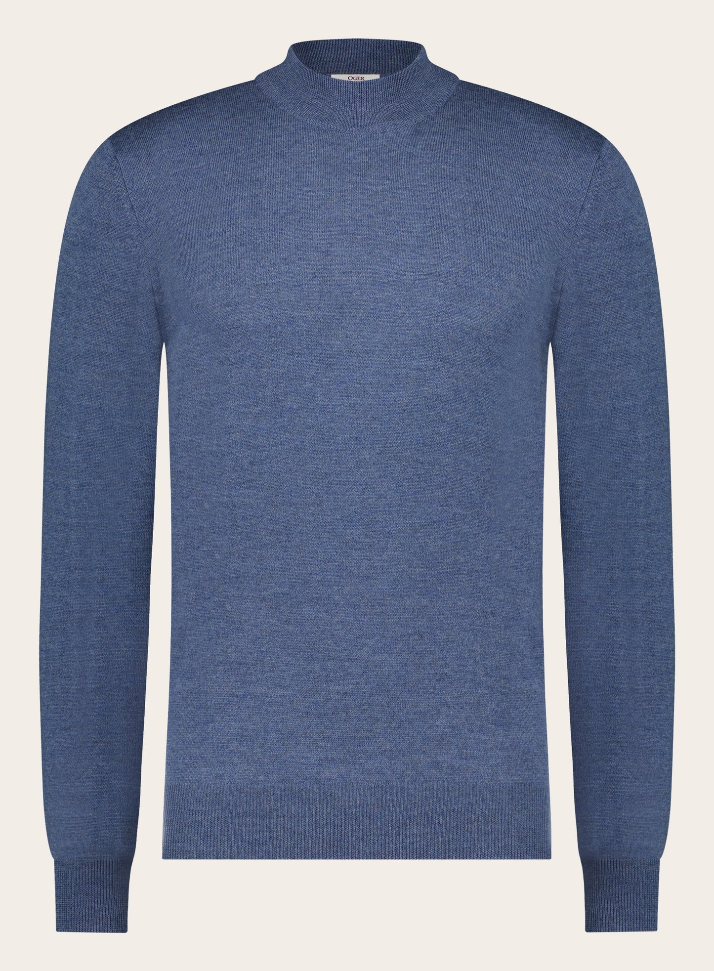 Slim-fit duvet van wol | JEANS BLAUW