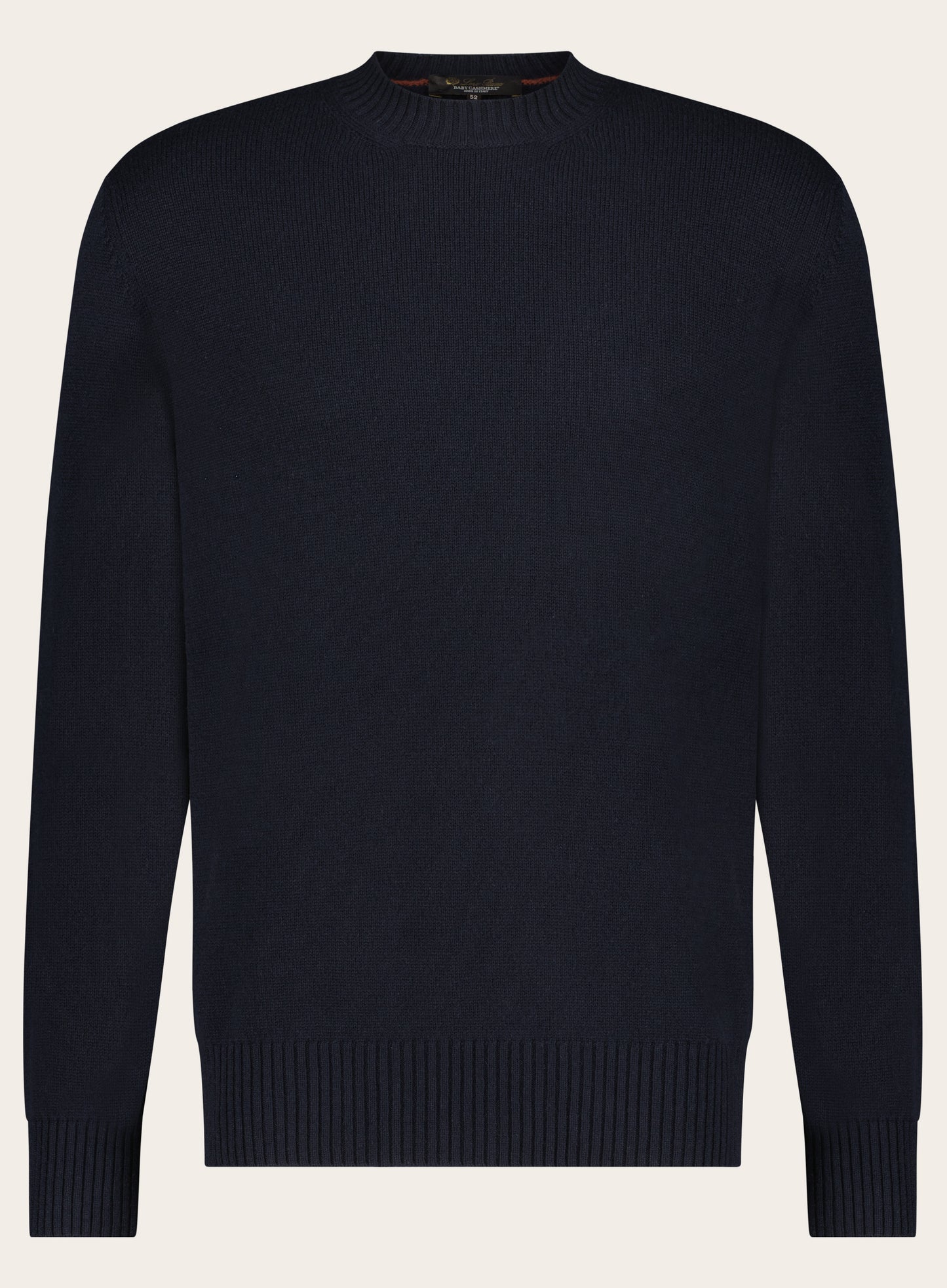 Regular-fit Girocollo Parksville trui van cashmere | BLUE NAVY