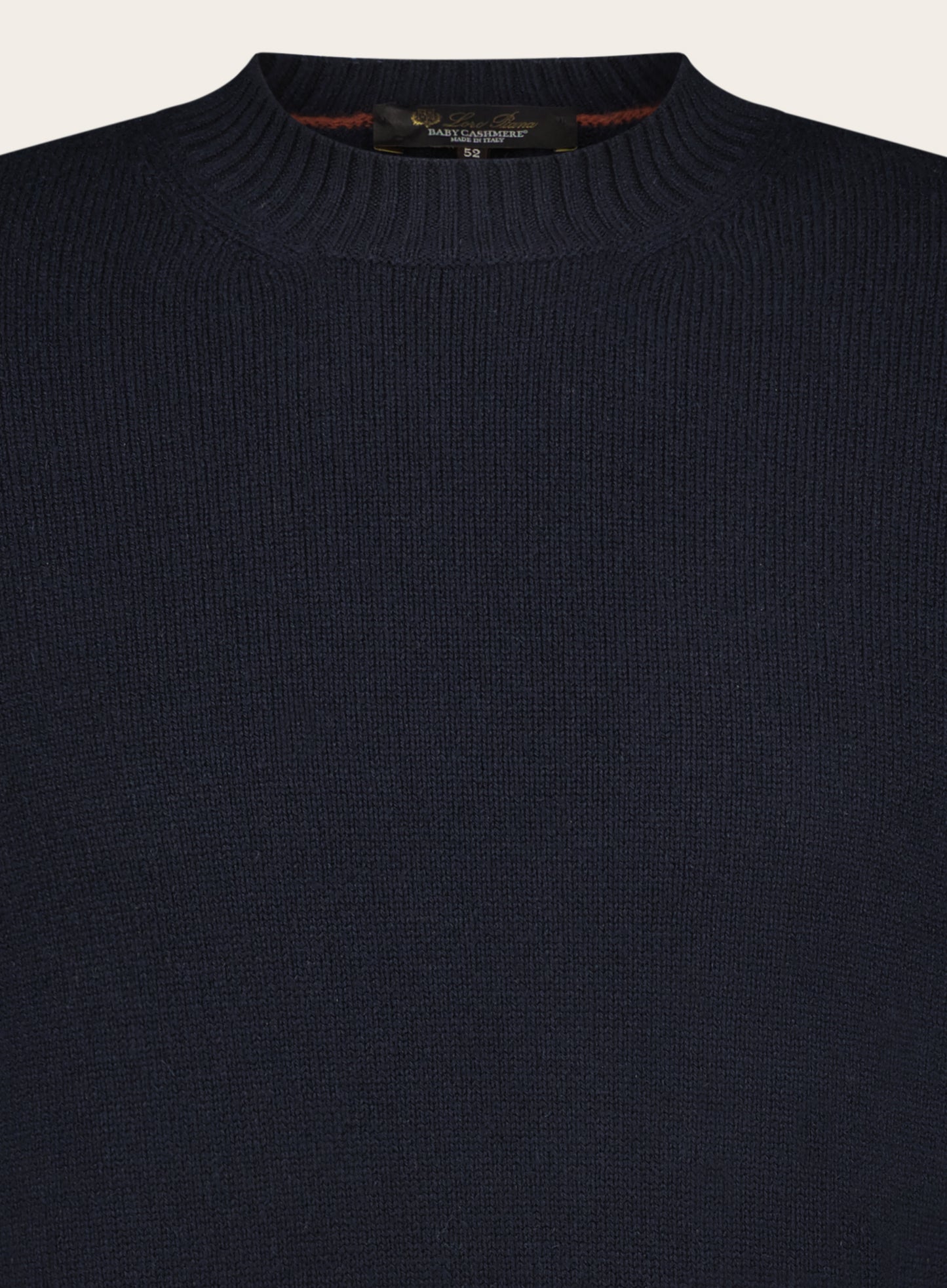 Regular-fit Girocollo Parksville trui van cashmere | BLUE NAVY