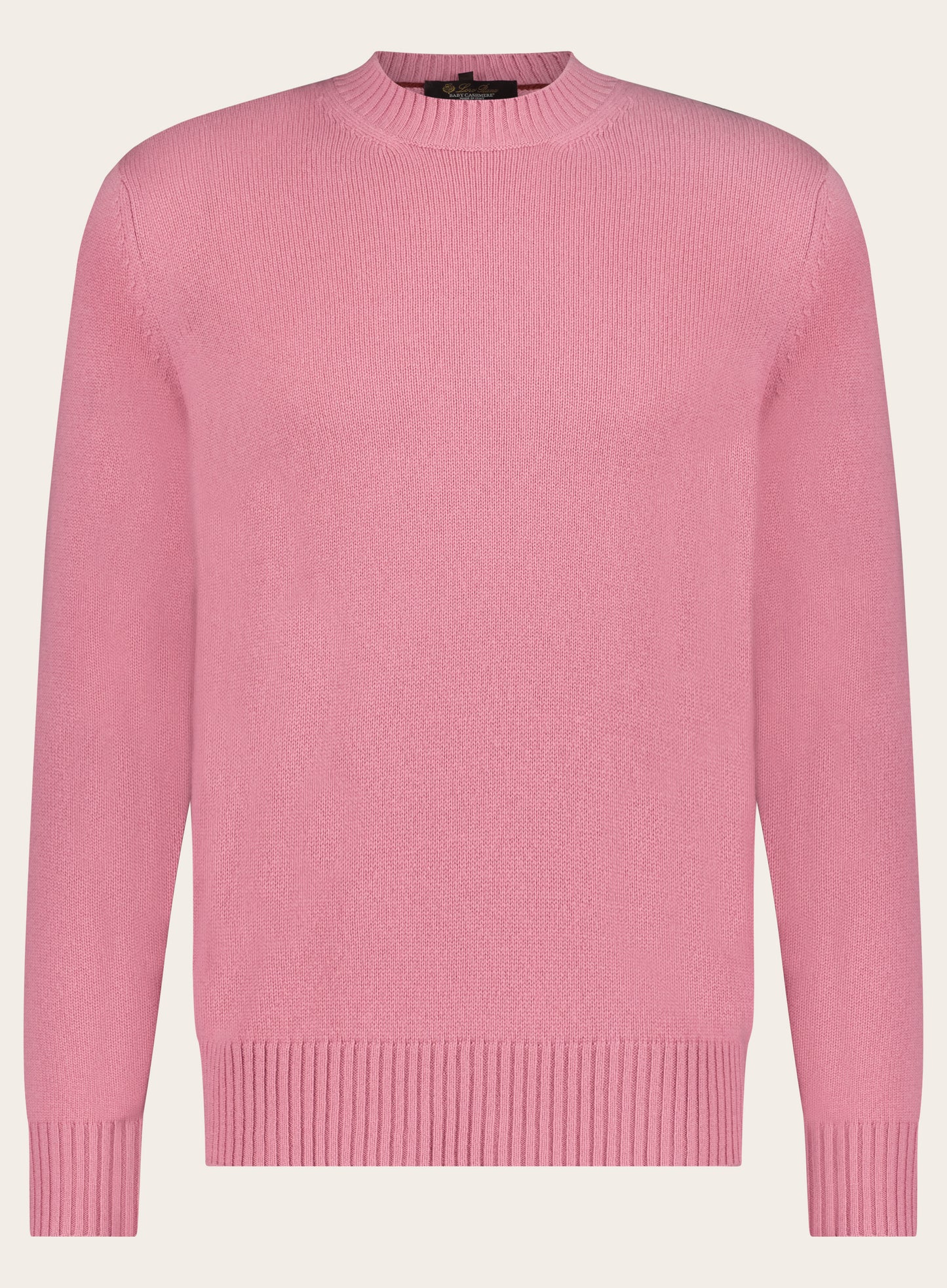 Regular-fit Girocollo Parksville trui van cashmere | L.Roze