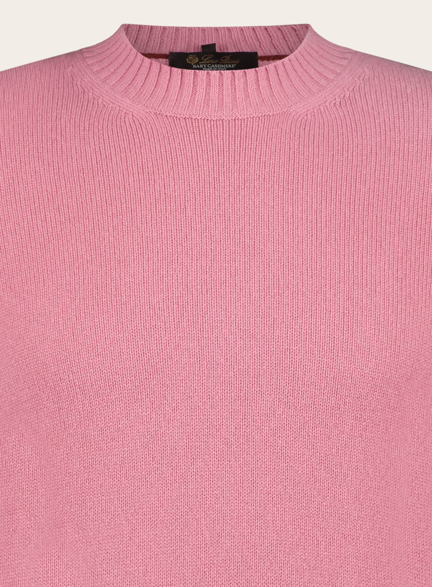 Regular-fit Girocollo Parksville trui van cashmere | L.Roze