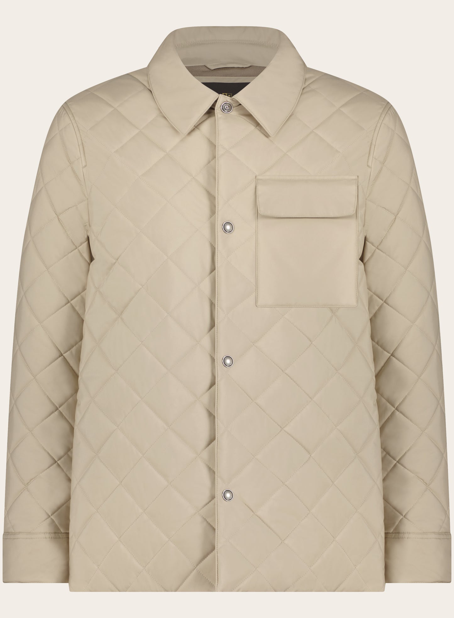 Regular-fit Ampay quilted overshirt | ZAND