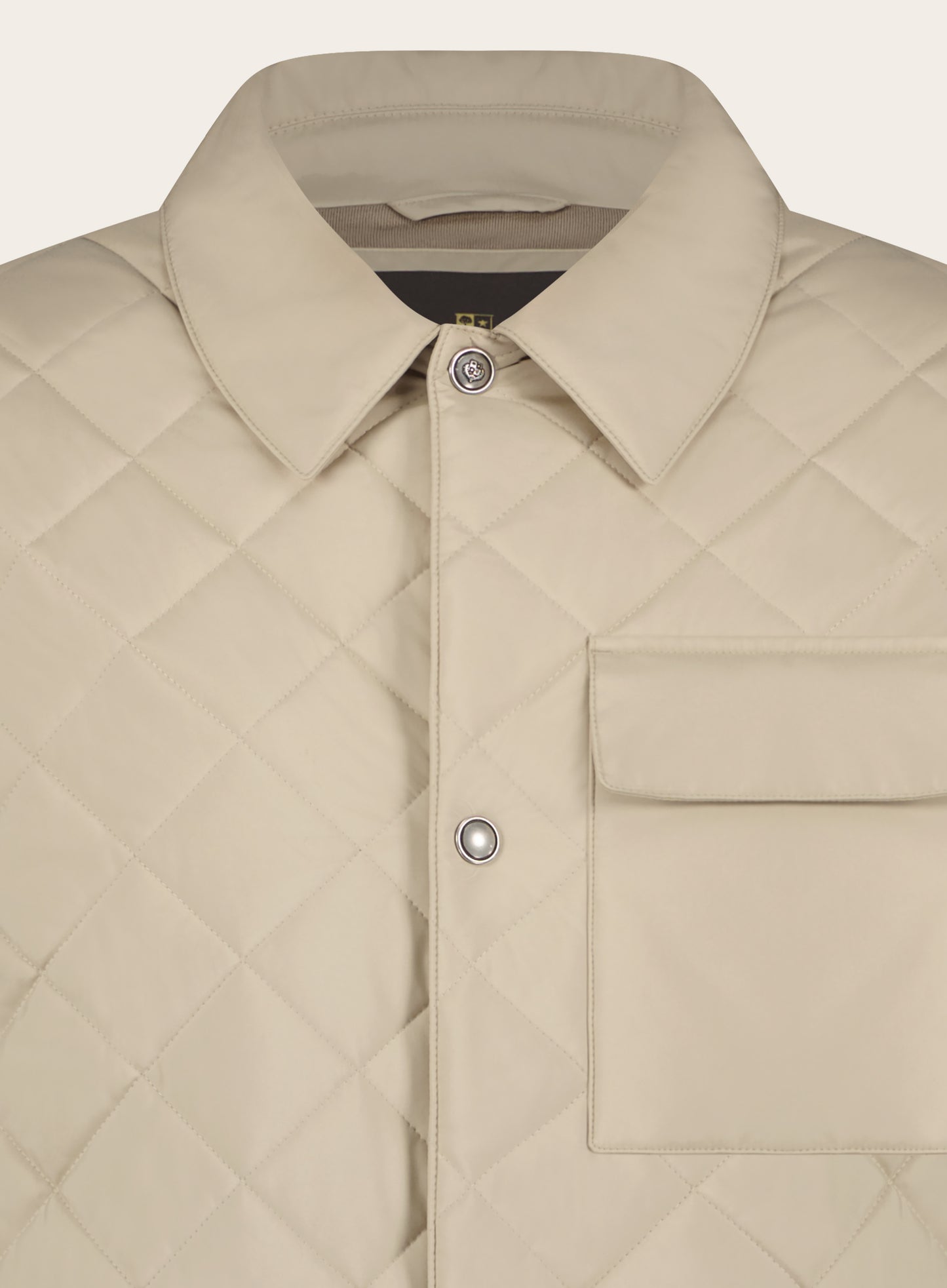 Regular-fit Ampay quilted overshirt | ZAND