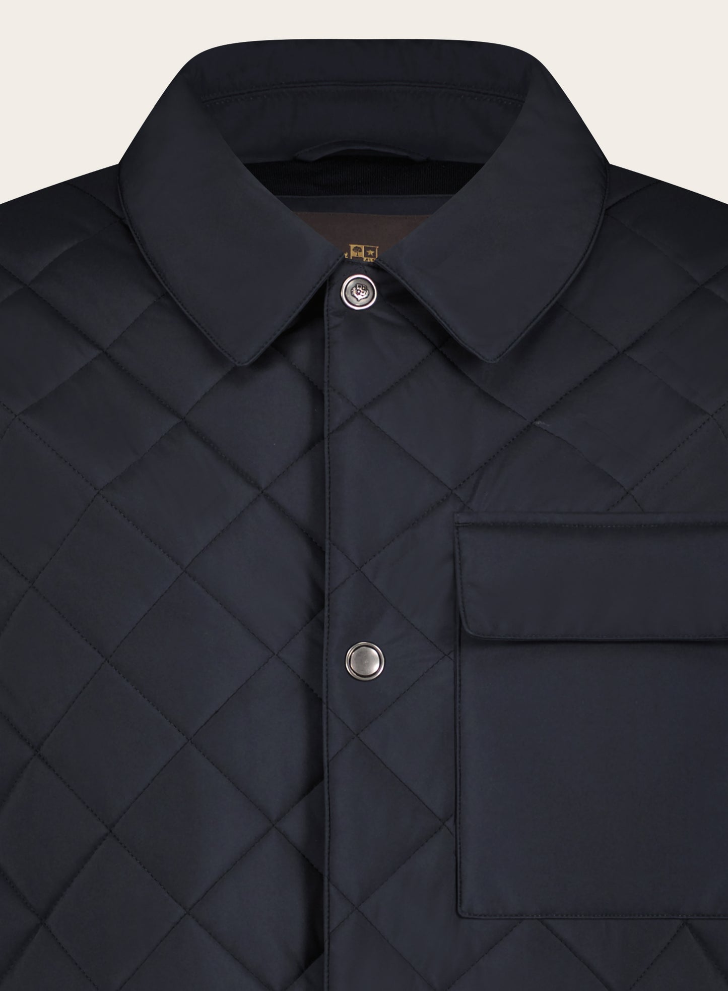 Regular-fit Ampay quilted overshirt | Marine