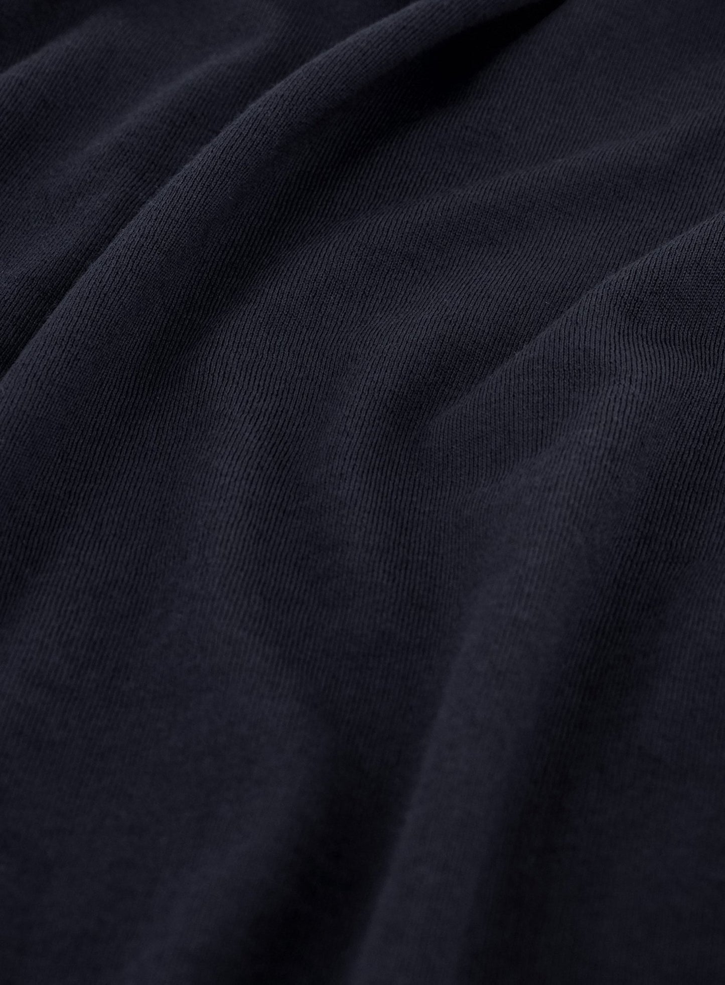 Polo met lange mouwen van wol | Blauw