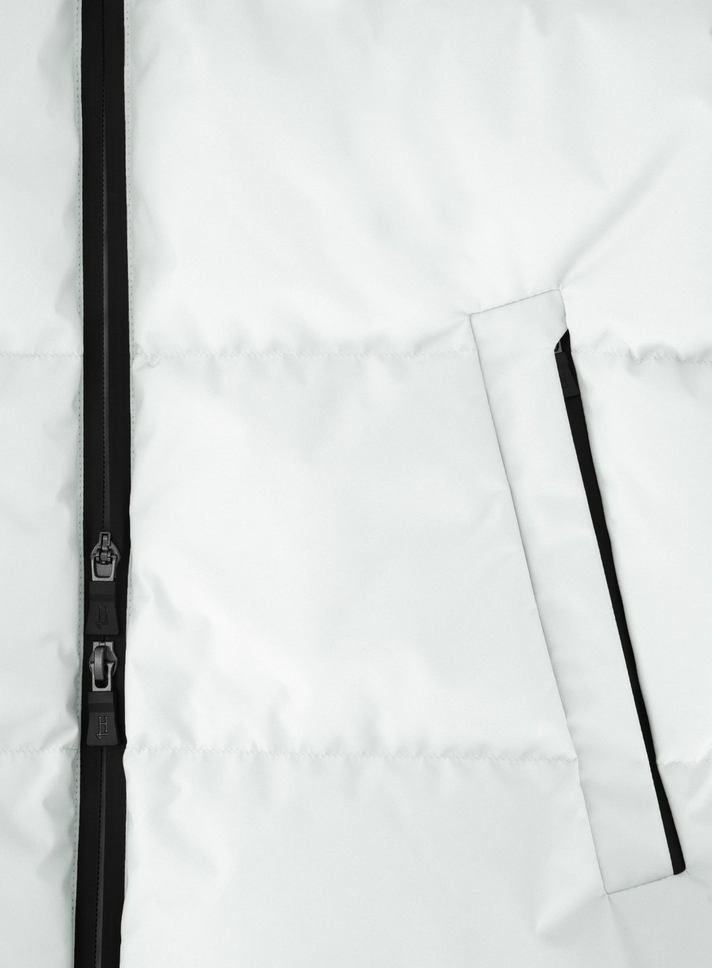 Laminar jas met capuchon | L.Grijs