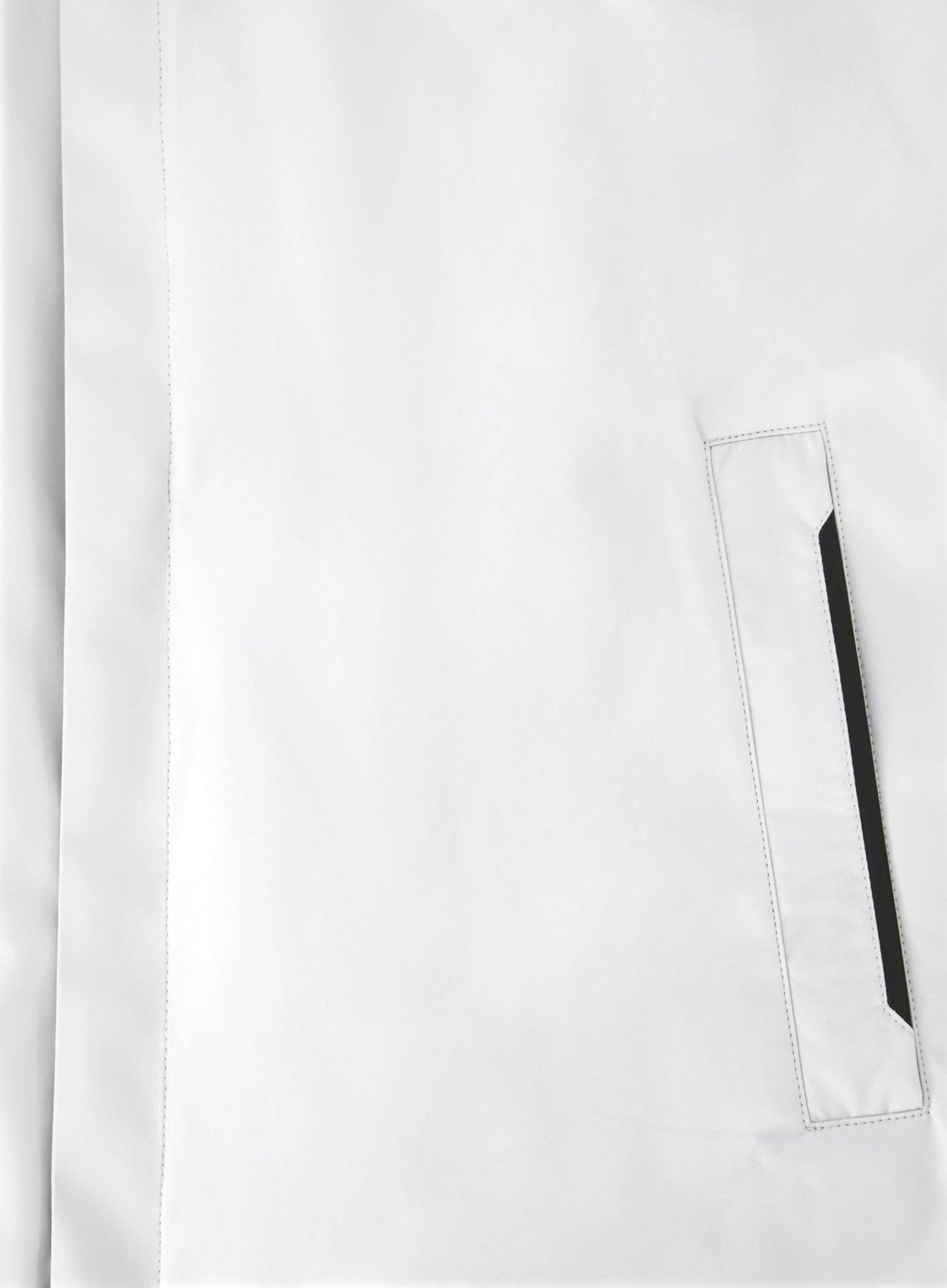 Laminar jas met opstaande kraag | L.Grijs