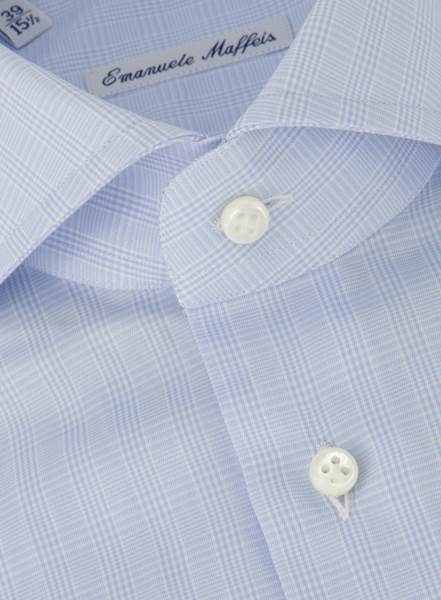 Geruit shirt van katoen | L.Blauw