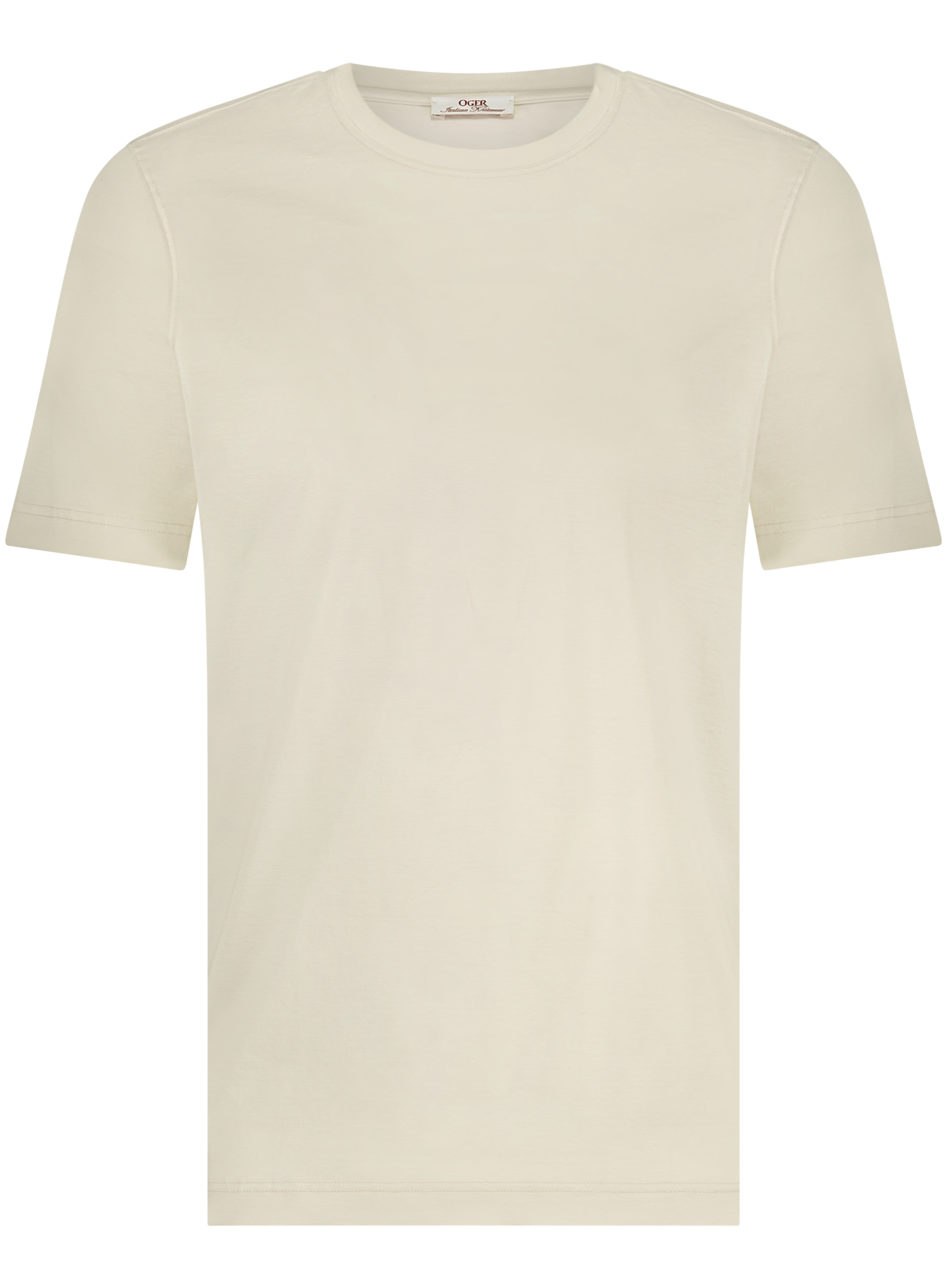 T-shirt van katoen | ROOM-WIT