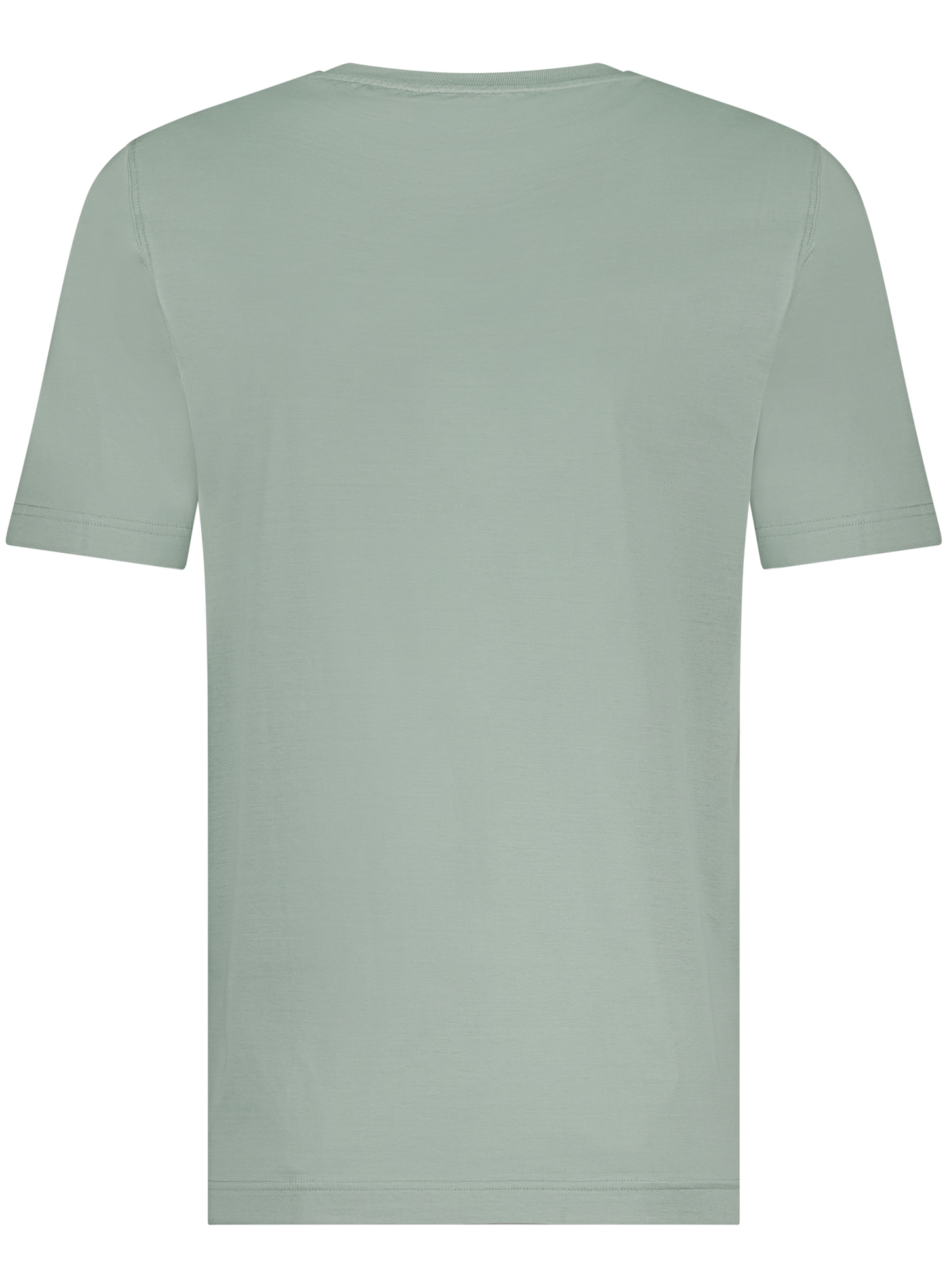 T-shirt van katoen | PASTEL GROEN