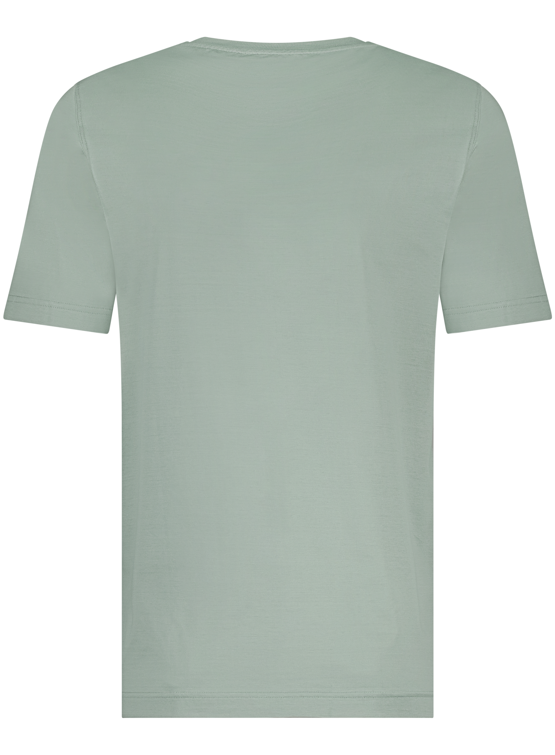 T-shirt van katoen | PASTEL GROEN