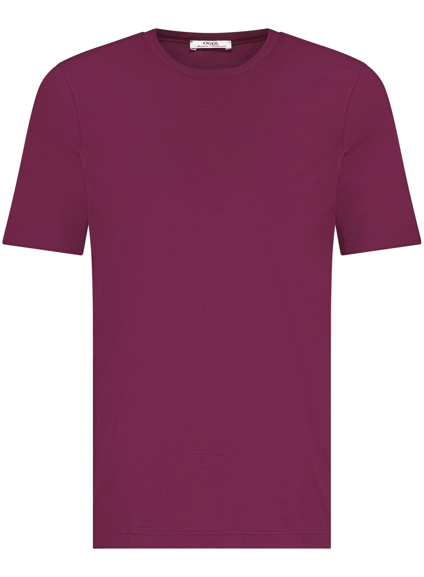 T-shirt van katoen | Bordeaux